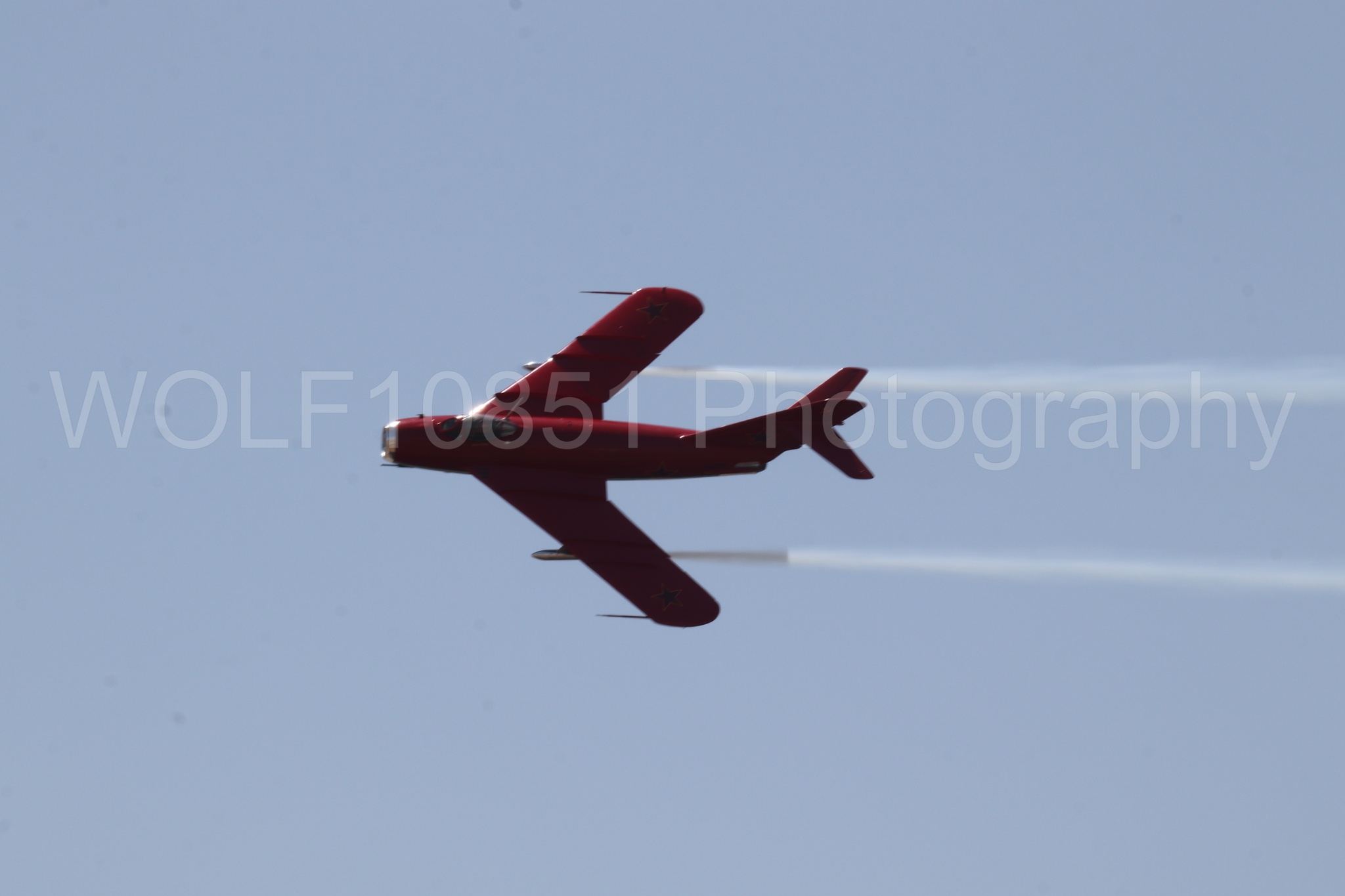 Aviation photography by WOLF10851 featuring Beale Air and Space Expo 2025, Mig-17 Fresco, High Alpha Airshows, Jason Somes.