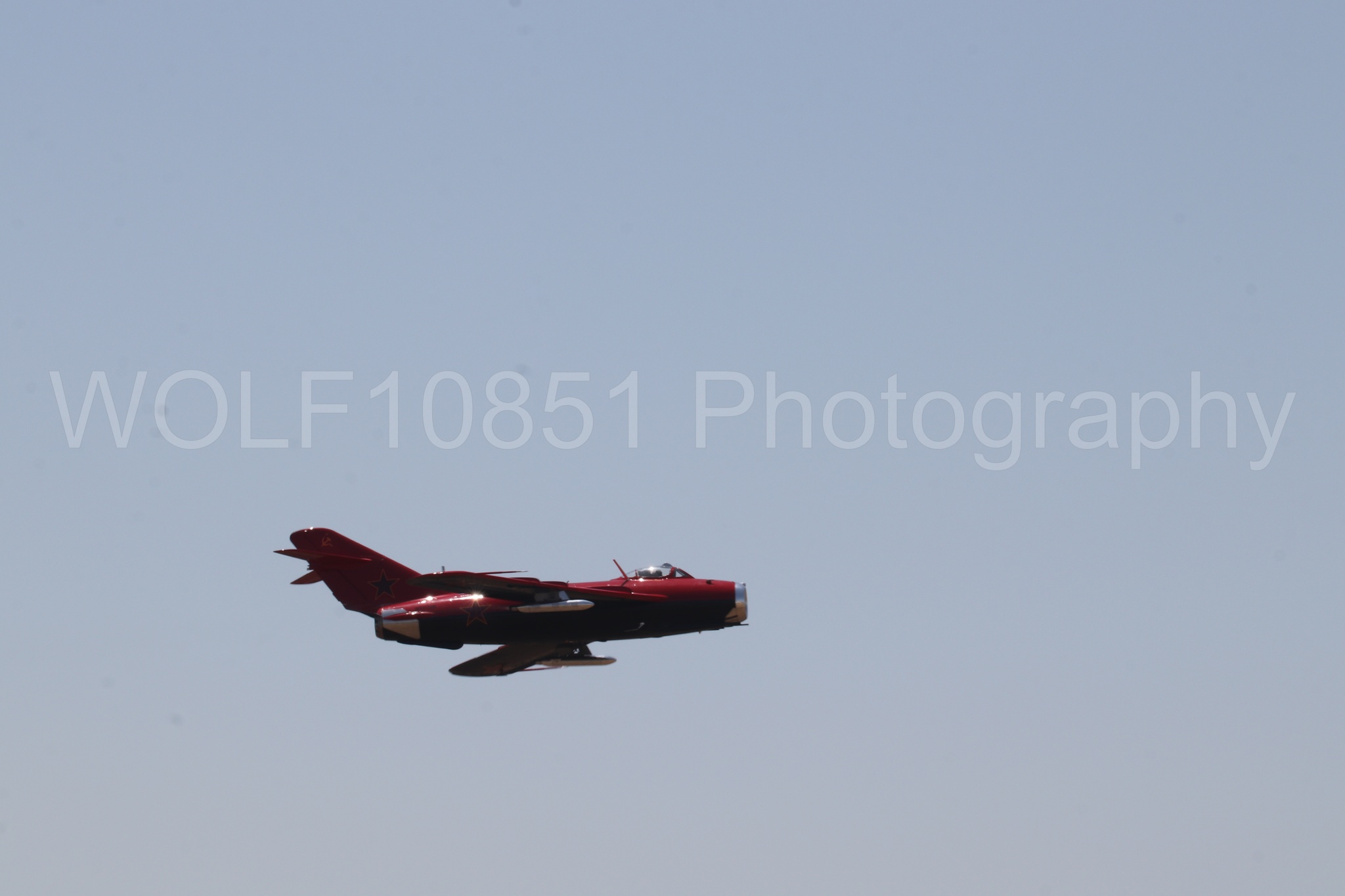 Aviation photography by WOLF10851 featuring Beale Air and Space Expo 2025, Mig-17 Fresco, High Alpha Airshows, Jason Somes.