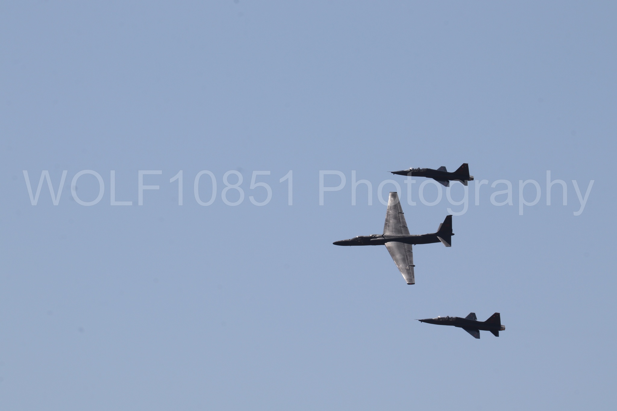 Aviation photography by WOLF10851 featuring Beale Air and Space Expo 2025, T-38 Talon, U-2 Dragon Lady.