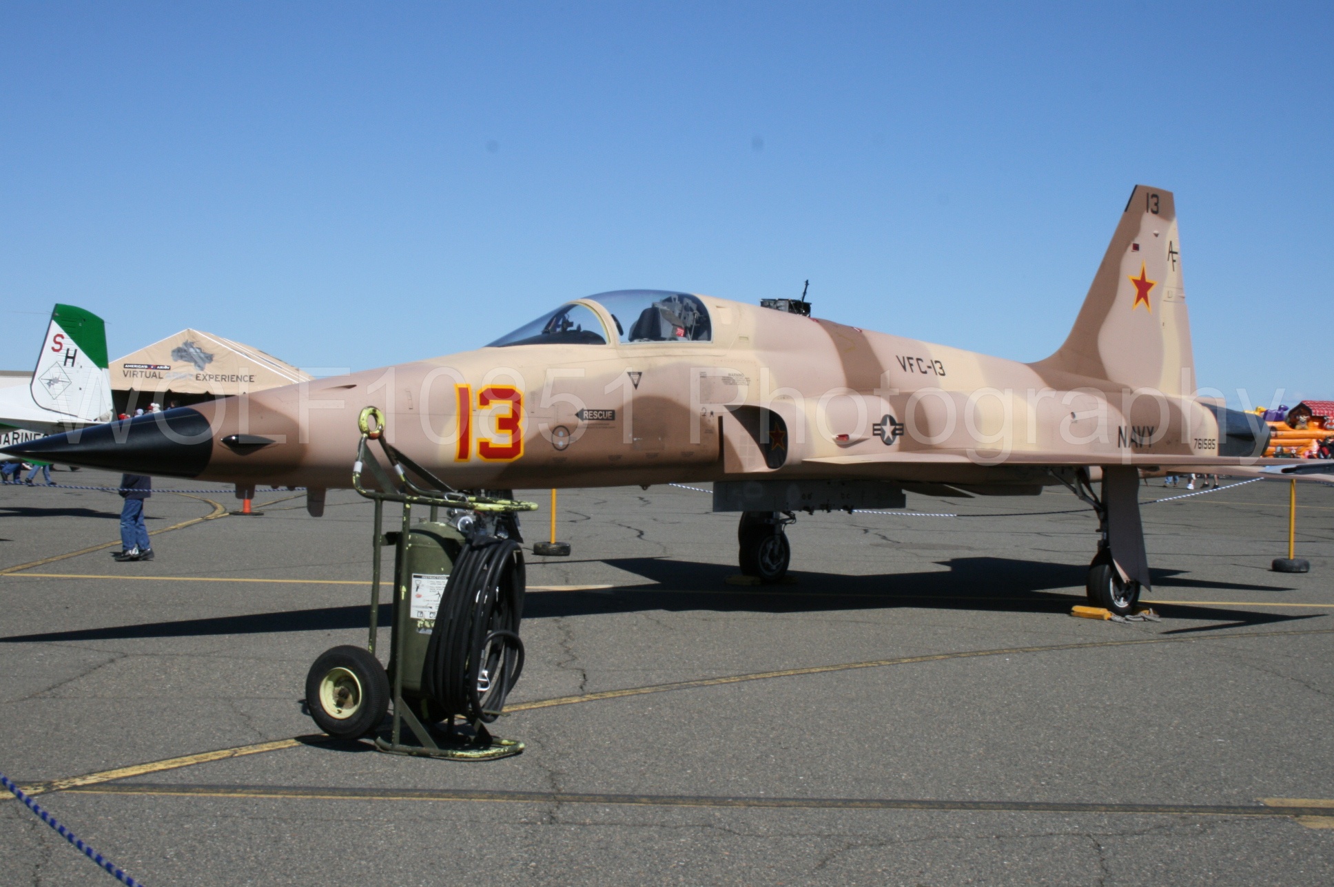 Aviation photography by WOLF10851 featuring top gun aggressor squadron, California Capital Airshow 2008, F-5 Tiger 2, Rare & Historic.