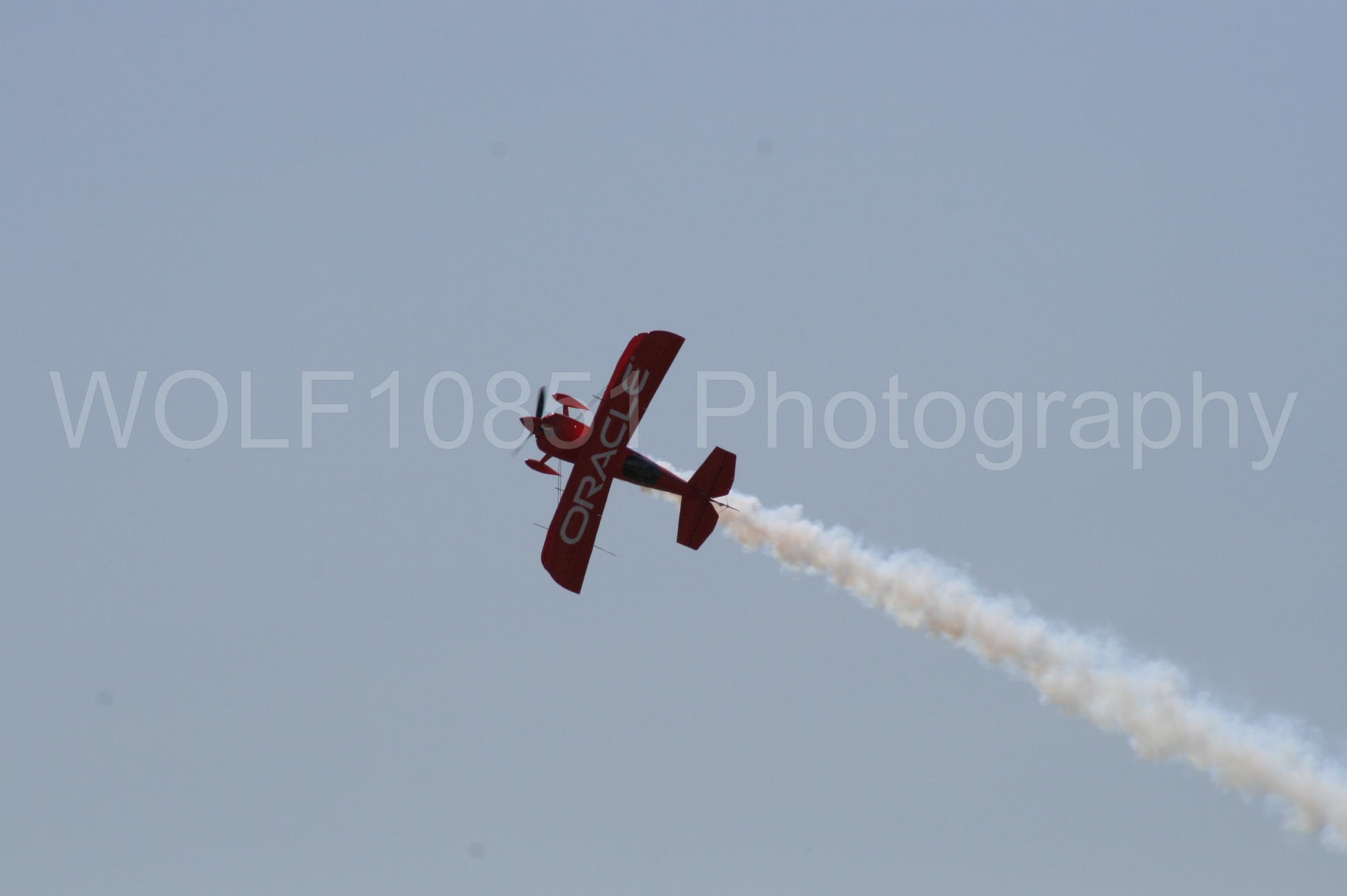 Aviation photography by WOLF10851 featuring California Capital Airshow 2008, Sean Tucker, Oracle, Team Oracle, Aviation Specialties Unlimited Challenger III.