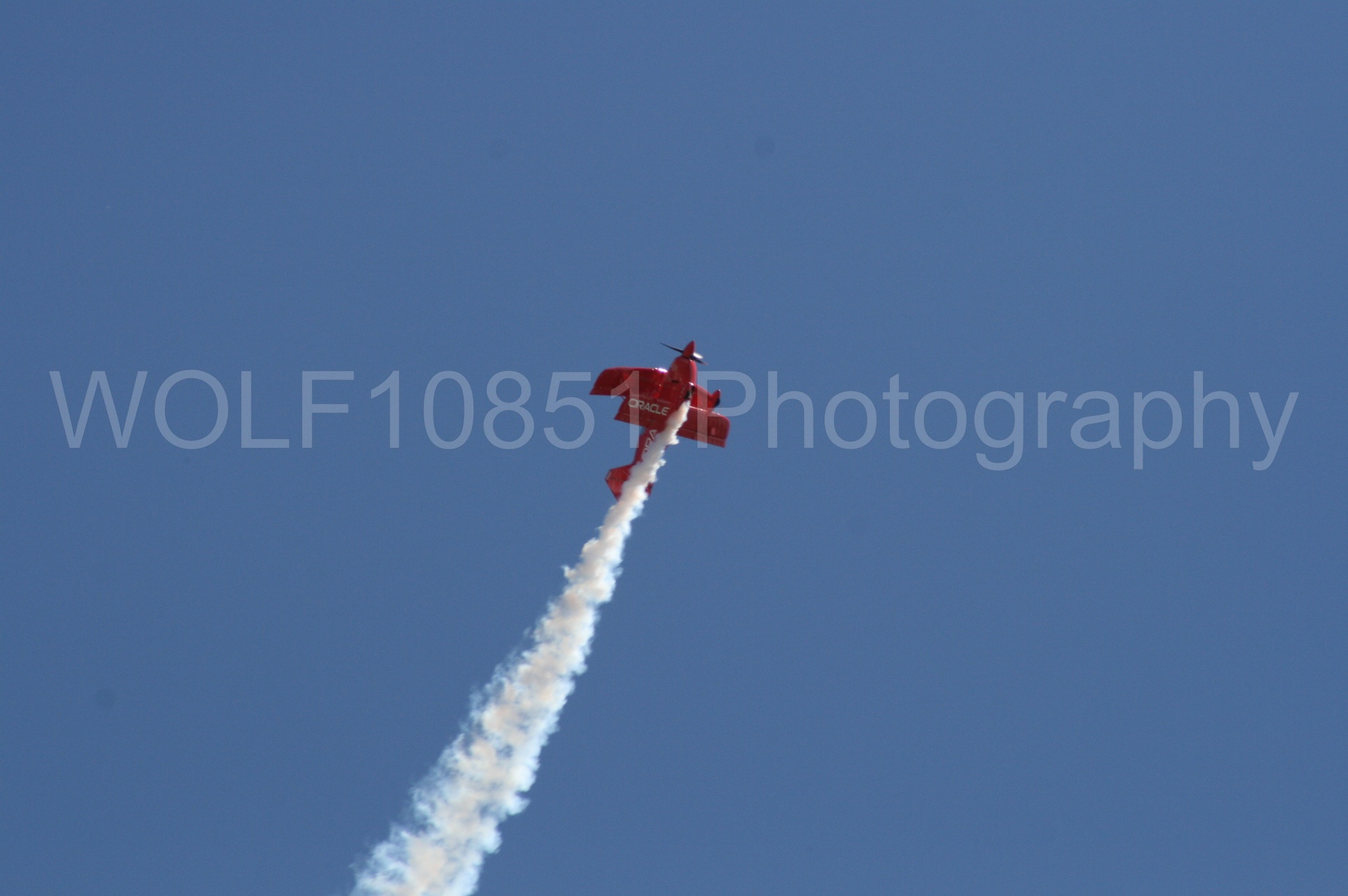 Aviation photography by WOLF10851 featuring California Capital Airshow 2008, Sean Tucker, Oracle, Team Oracle, Aviation Specialties Unlimited Challenger III.