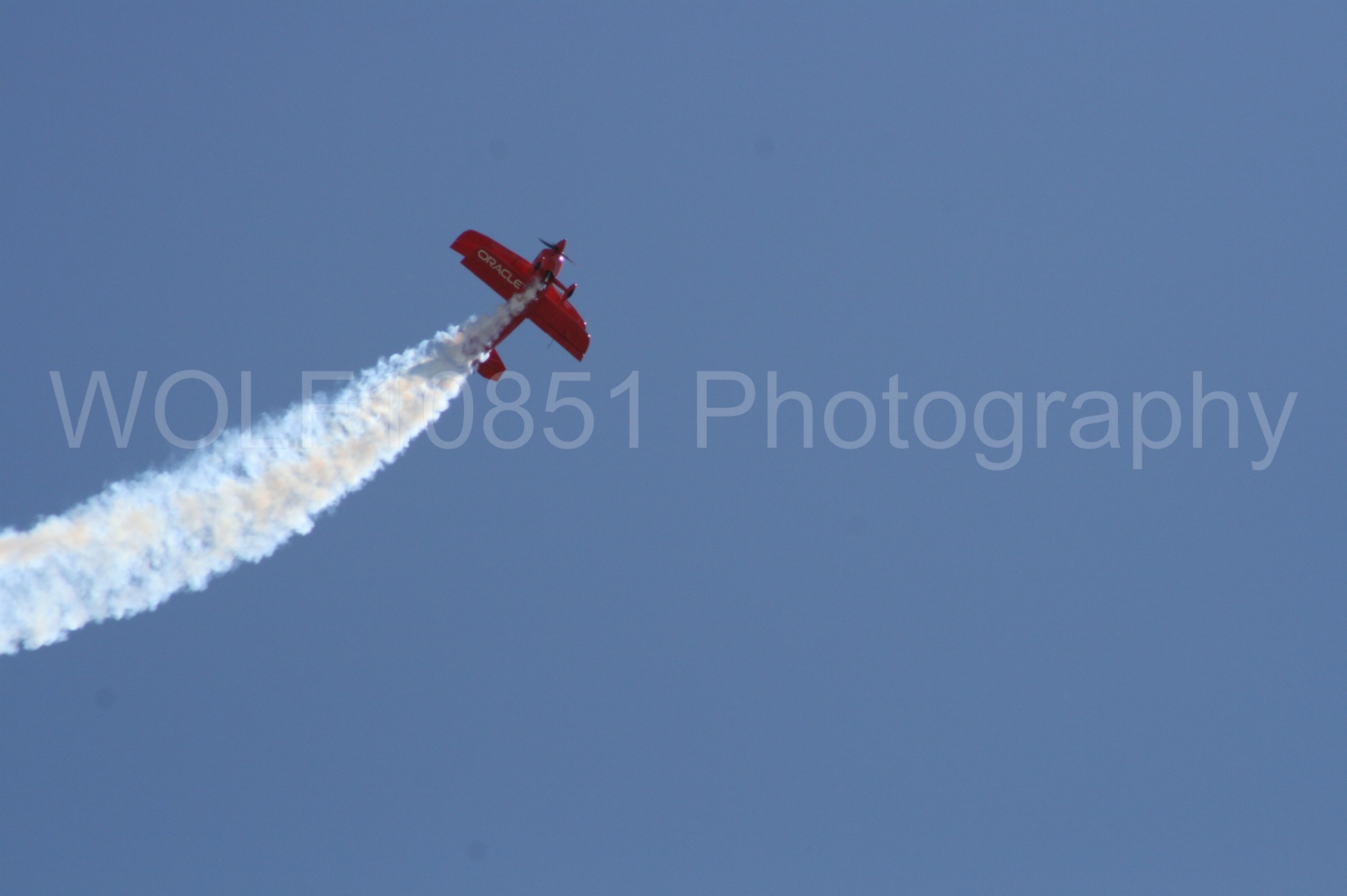 Aviation photography by WOLF10851 featuring California Capital Airshow 2008, Sean Tucker, Oracle, Team Oracle, Aviation Specialties Unlimited Challenger III.