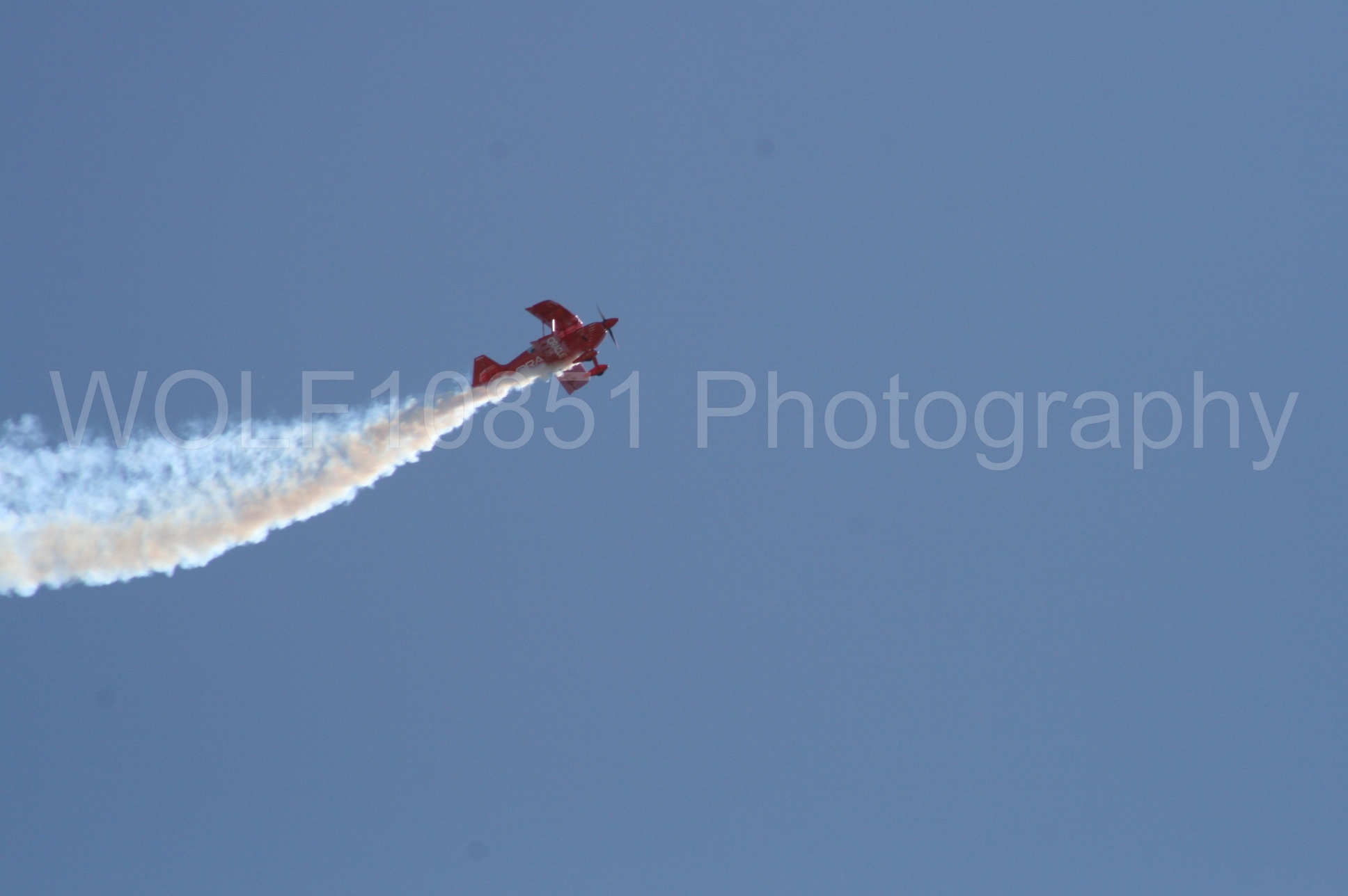 Aviation photography by WOLF10851 featuring California Capital Airshow 2008, Sean Tucker, Oracle, Team Oracle, Aviation Specialties Unlimited Challenger III.