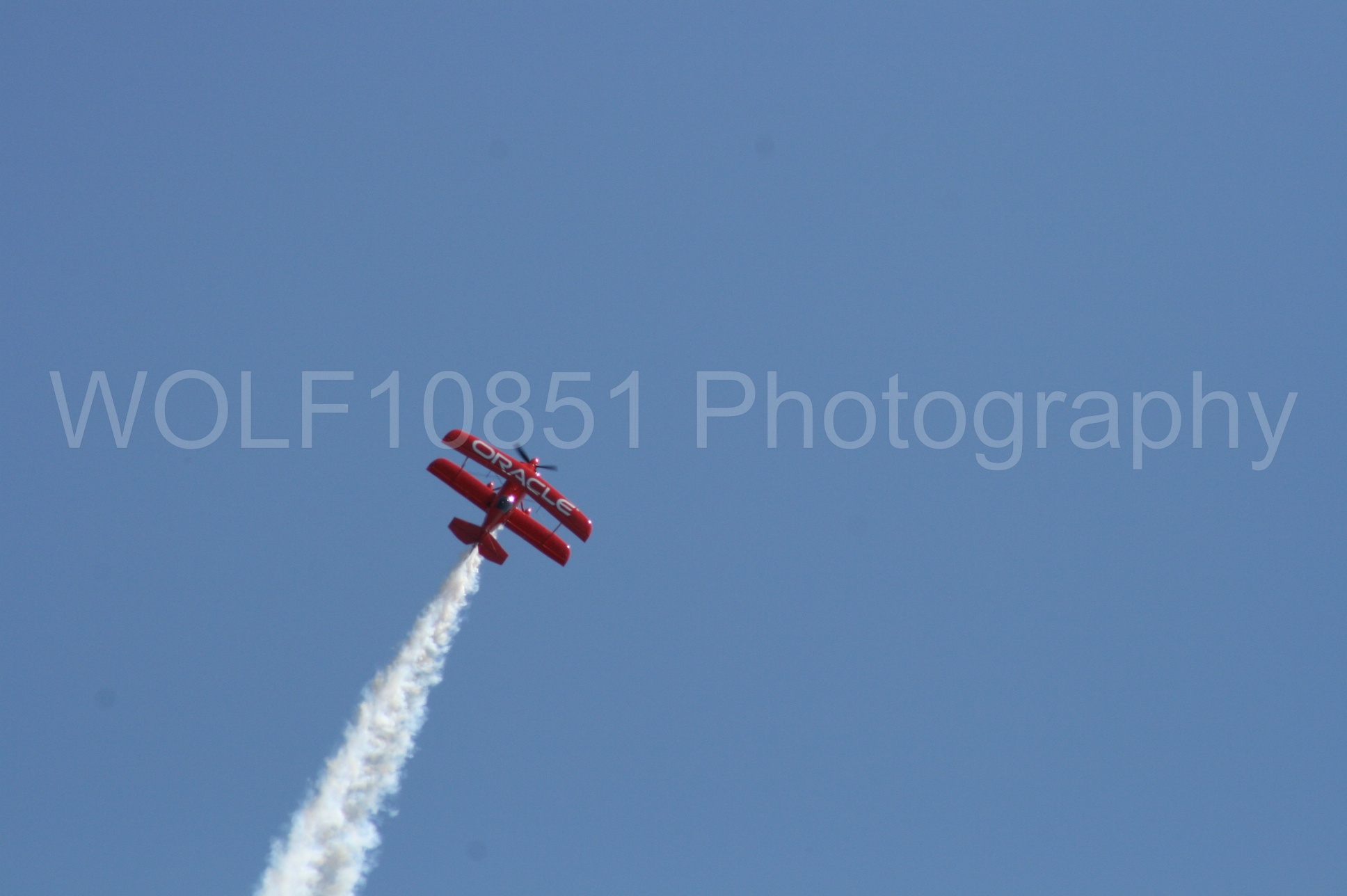 Aviation photography by WOLF10851 featuring California Capital Airshow 2008, Sean Tucker, Oracle, Team Oracle, Aviation Specialties Unlimited Challenger III.