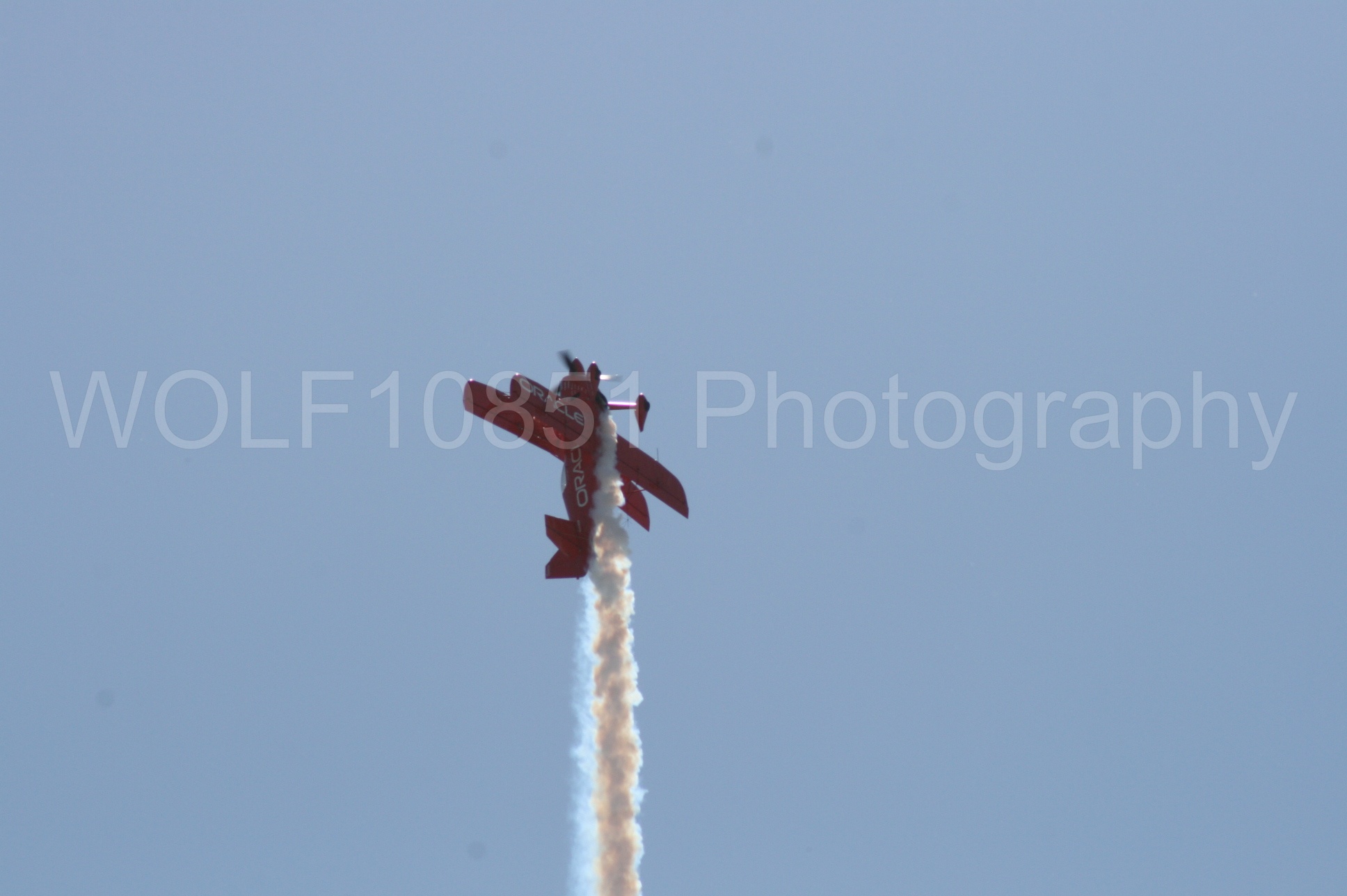 Aviation photography by WOLF10851 featuring California Capital Airshow 2008, Sean Tucker, Oracle, Team Oracle, Aviation Specialties Unlimited Challenger III.