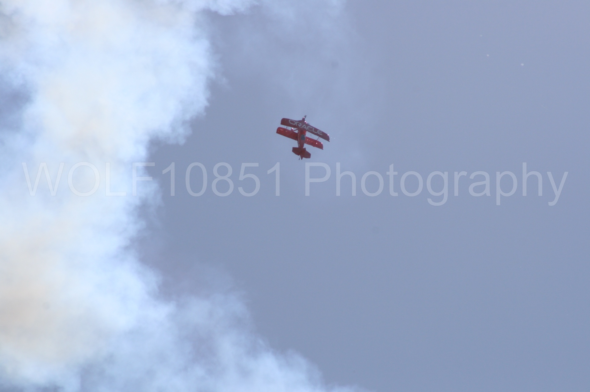 Aviation photography by WOLF10851 featuring California Capital Airshow 2008, Sean Tucker, Oracle, Team Oracle, Aviation Specialties Unlimited Challenger III.