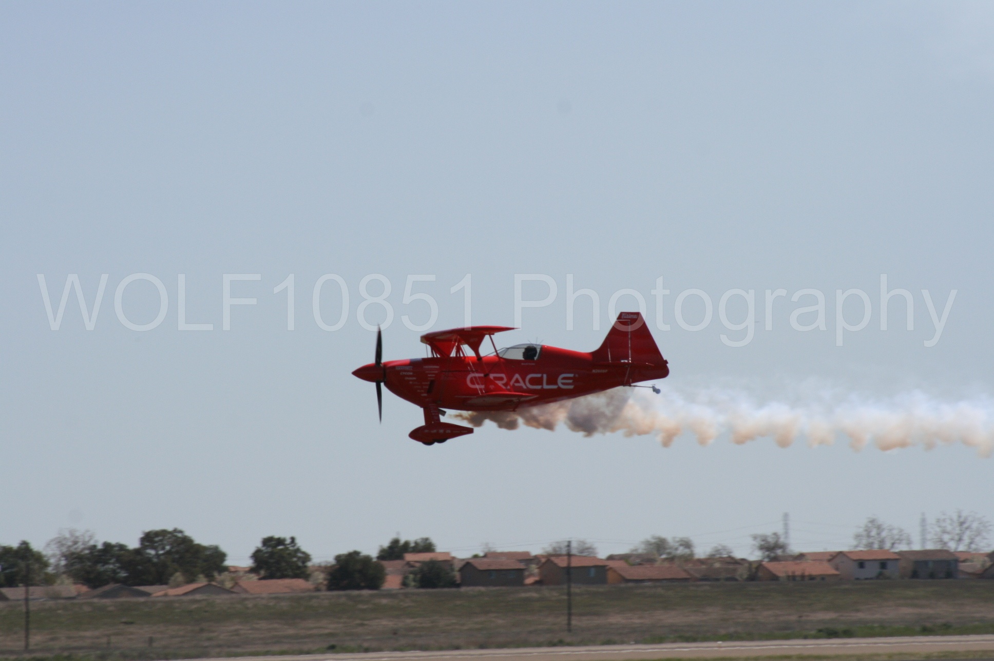 Aviation photography by WOLF10851 featuring California Capital Airshow 2008, Sean Tucker, Oracle, Team Oracle, Aviation Specialties Unlimited Challenger III.
