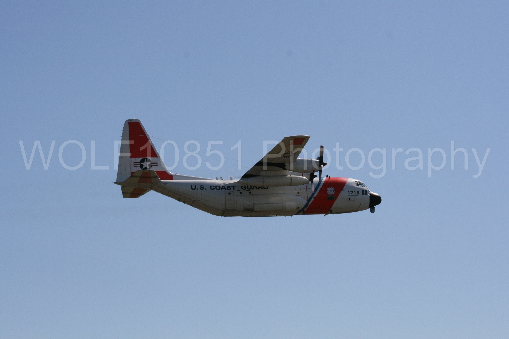 Aviation photography by WOLF10851 featuring California Capital Airshow 2008, C-130 Hercules, USCG.