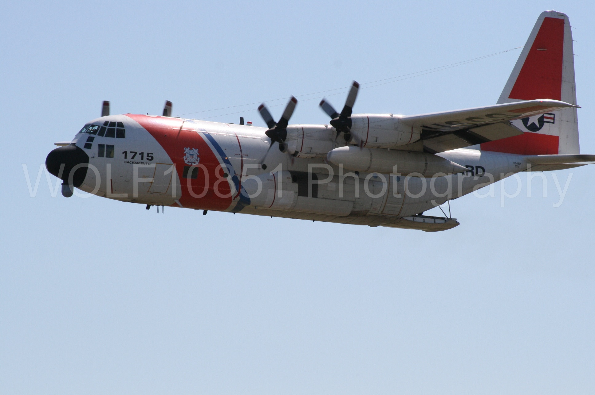 Aviation photography by WOLF10851 featuring California Capital Airshow 2008, C-130 Hercules, USCG.