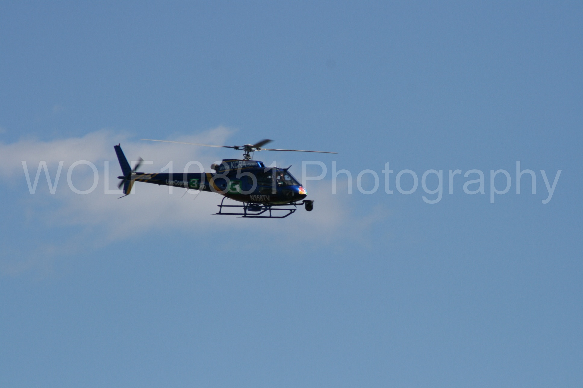 Aviation photography by WOLF10851 featuring California Capital Airshow 2008, Eurocopter AS350 B2, KCRA.