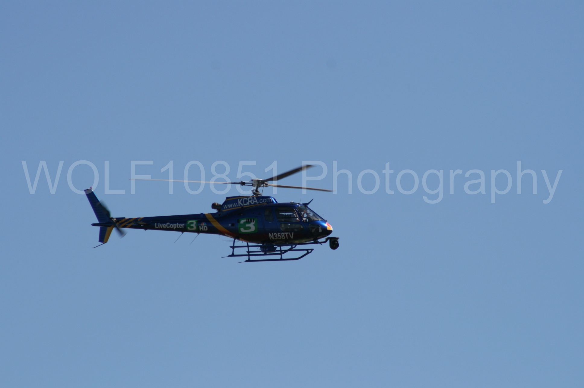 Aviation photography by WOLF10851 featuring California Capital Airshow 2008, Eurocopter AS350 B2, KCRA.