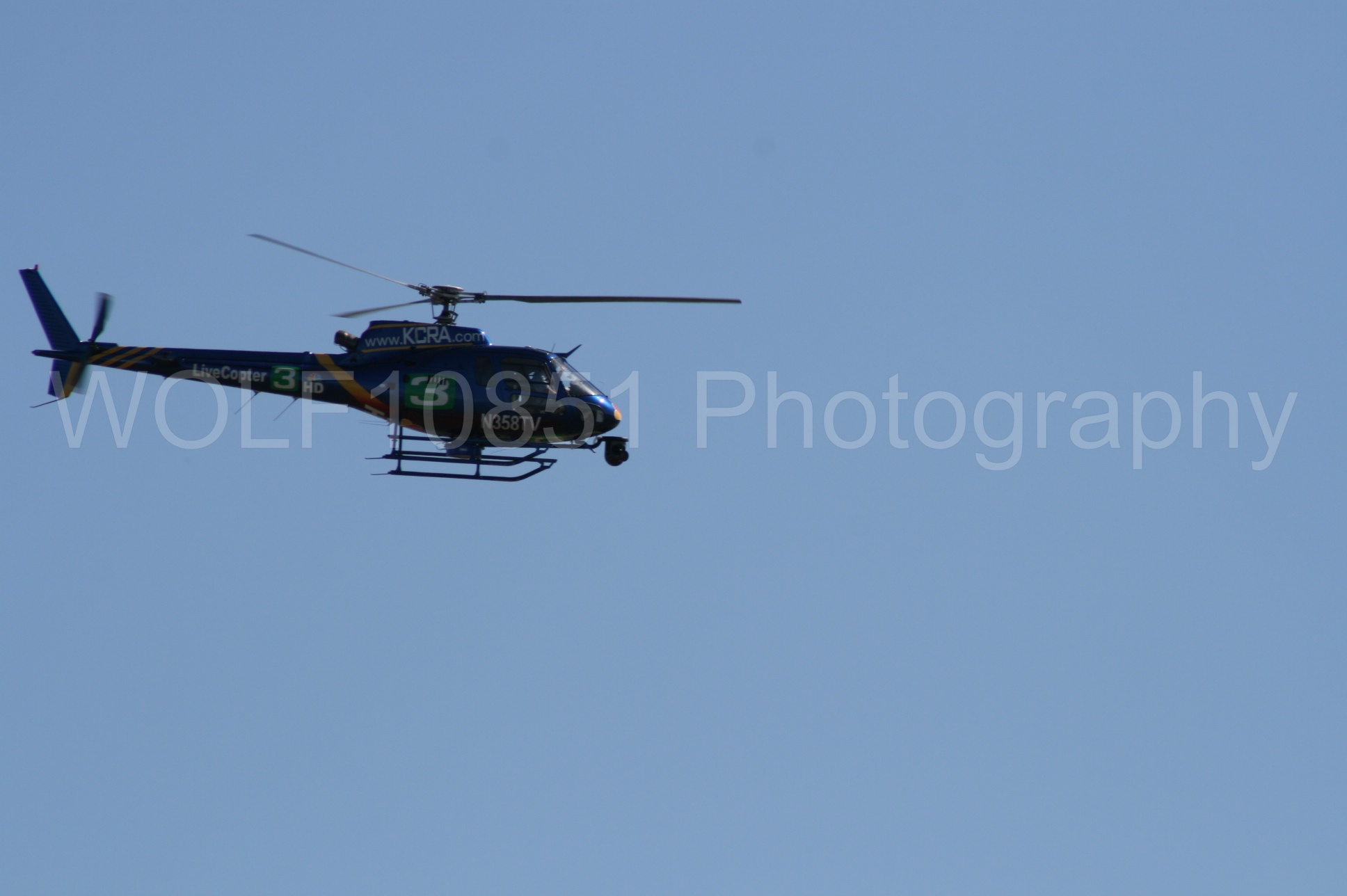 Aviation photography by WOLF10851 featuring California Capital Airshow 2008, Eurocopter AS350 B2, KCRA.