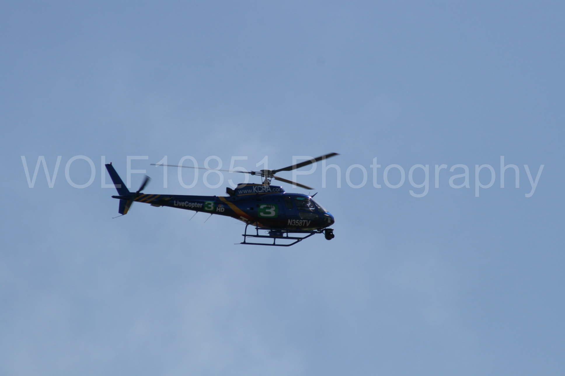Aviation photography by WOLF10851 featuring California Capital Airshow 2008, Eurocopter AS350 B2, KCRA.