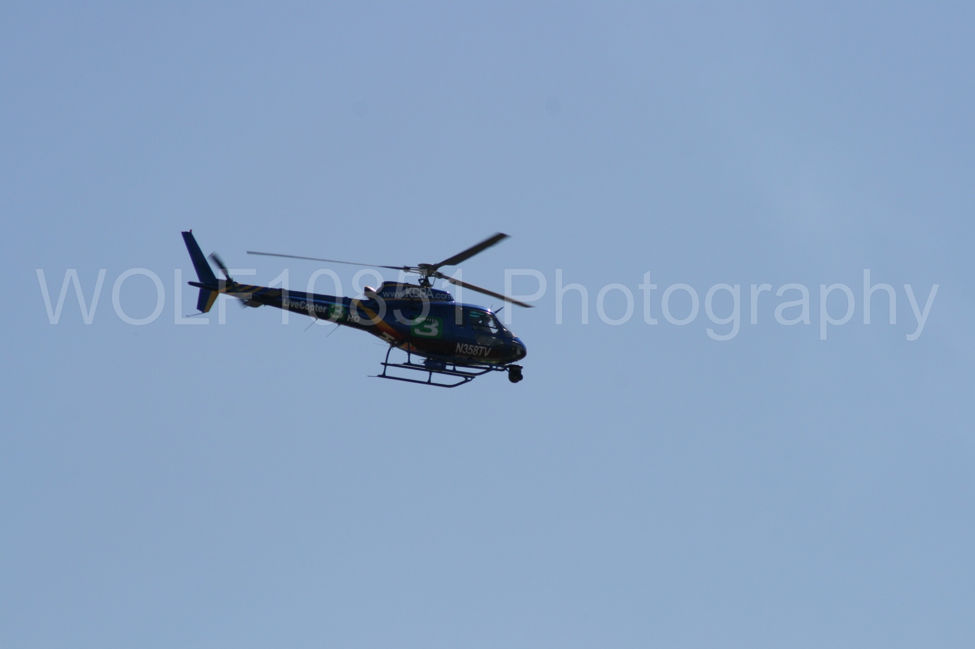 Aviation photography by WOLF10851 featuring California Capital Airshow 2008, Eurocopter AS350 B2, KCRA.