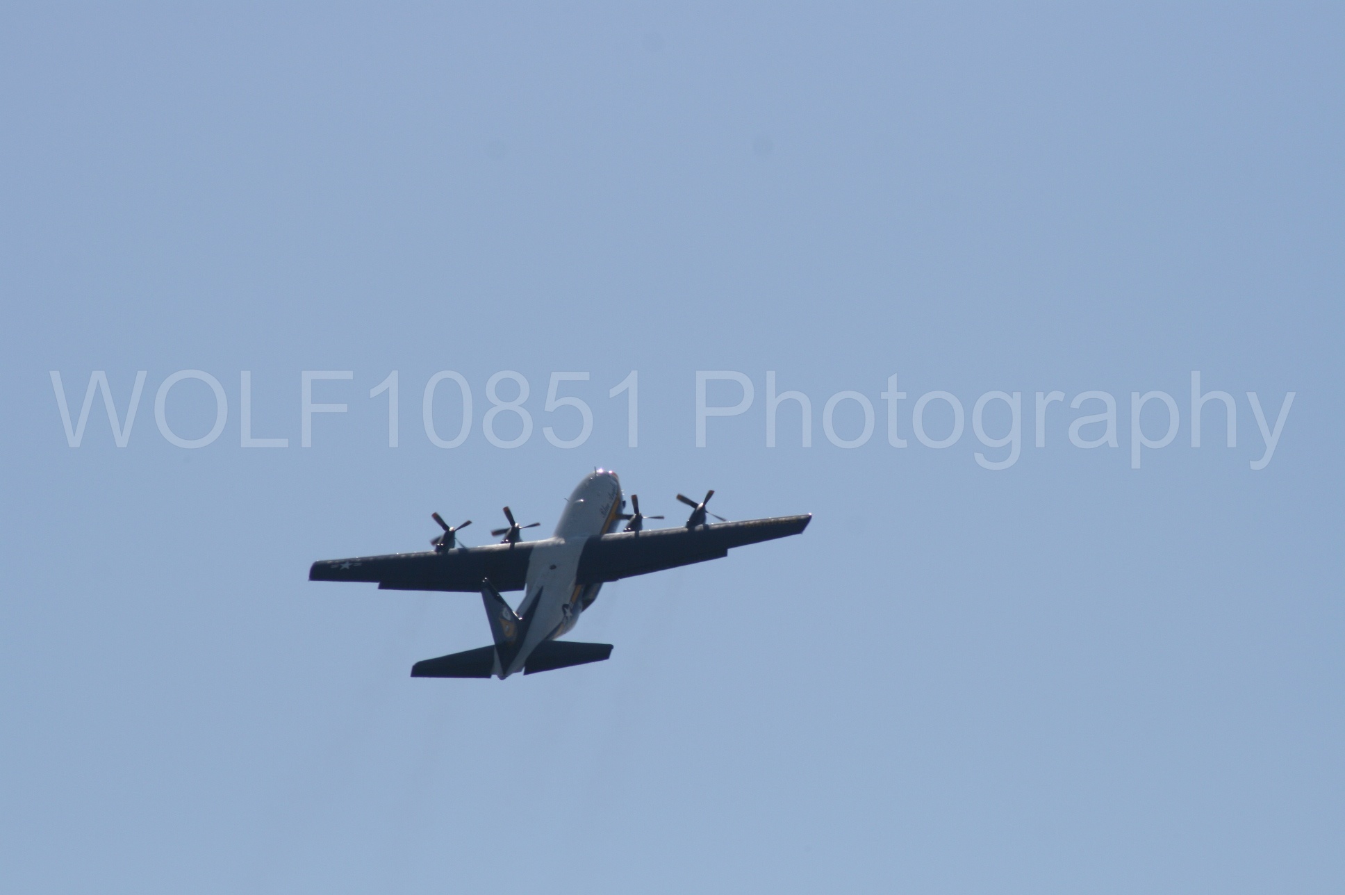 Aviation photography by WOLF10851 featuring California Capital Airshow 2008, Blue Angels, C-130 Hercules, Blue and Gold, Fat Albert.