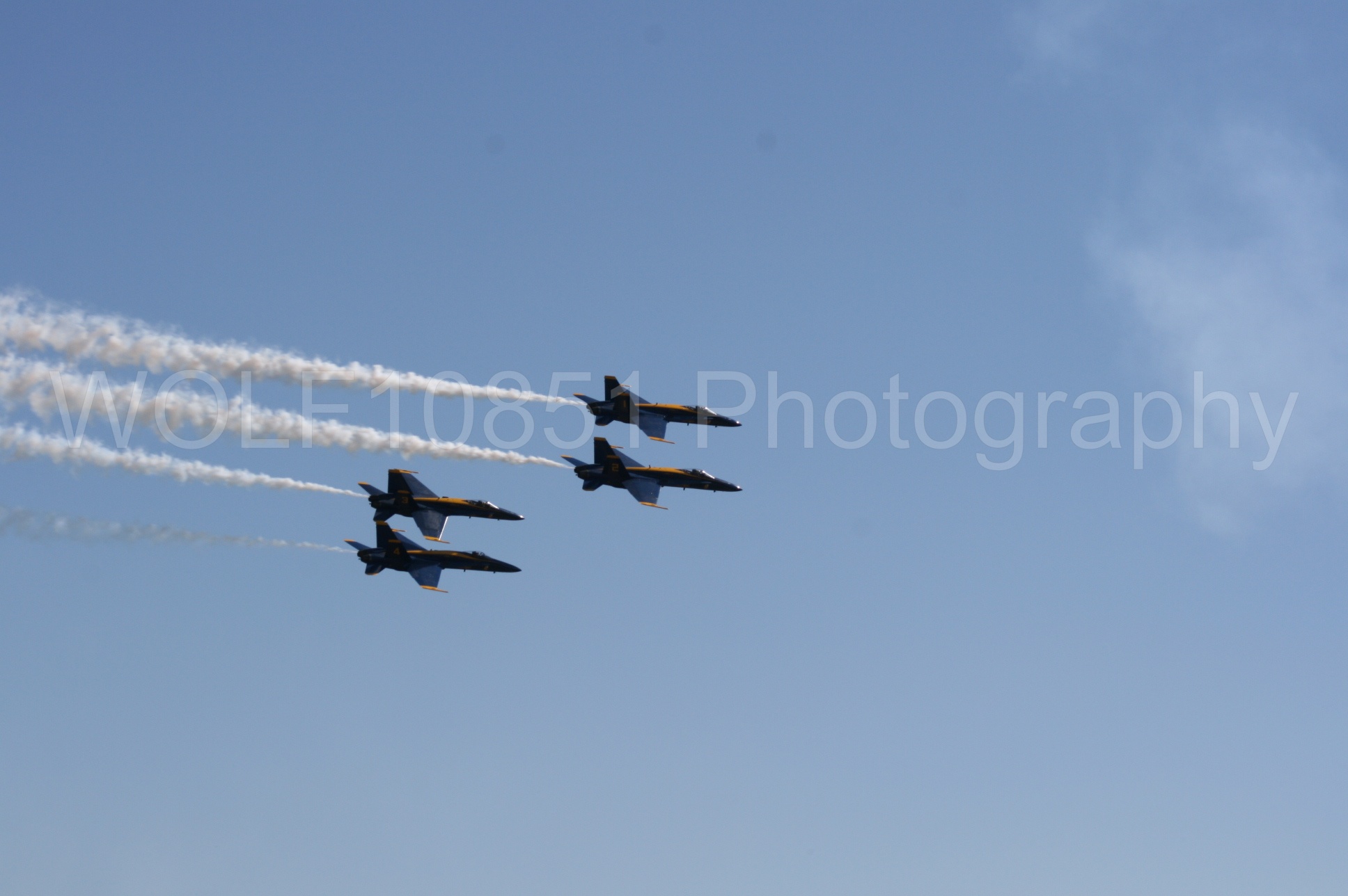 Aviation photography by WOLF10851 featuring California Capital Airshow 2008, F-18 Hornet, Blue Angels, Blue and Gold.