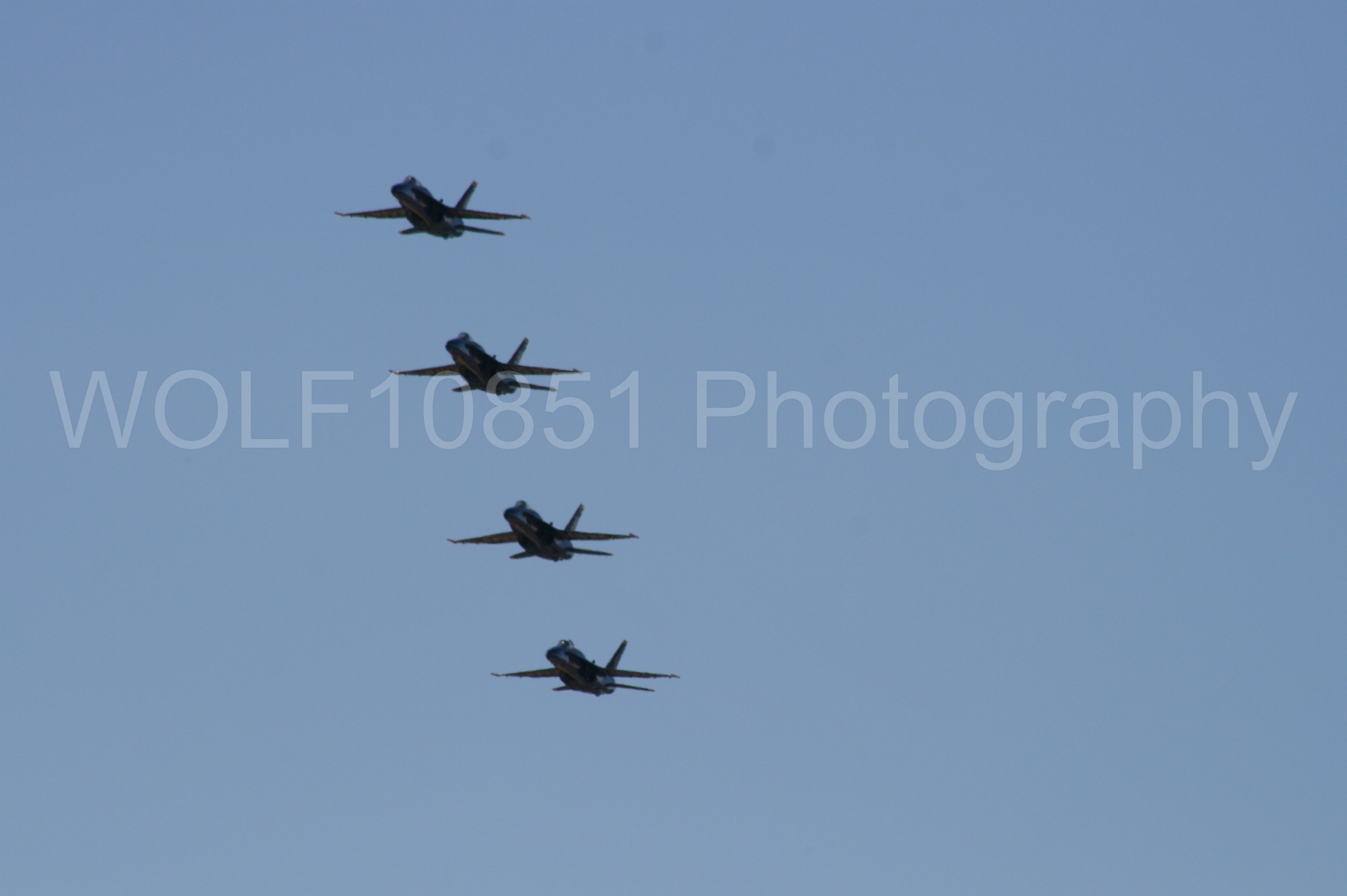 Aviation photography by WOLF10851 featuring California Capital Airshow 2008, F-18 Hornet, Blue Angels, Blue and Gold.