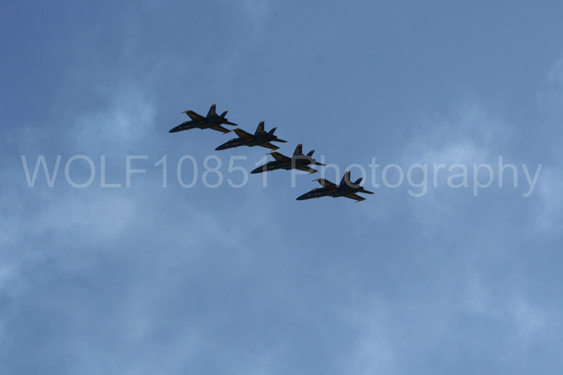Aviation photography by WOLF10851 featuring California Capital Airshow 2008, F-18 Hornet, Blue Angels, Blue and Gold.