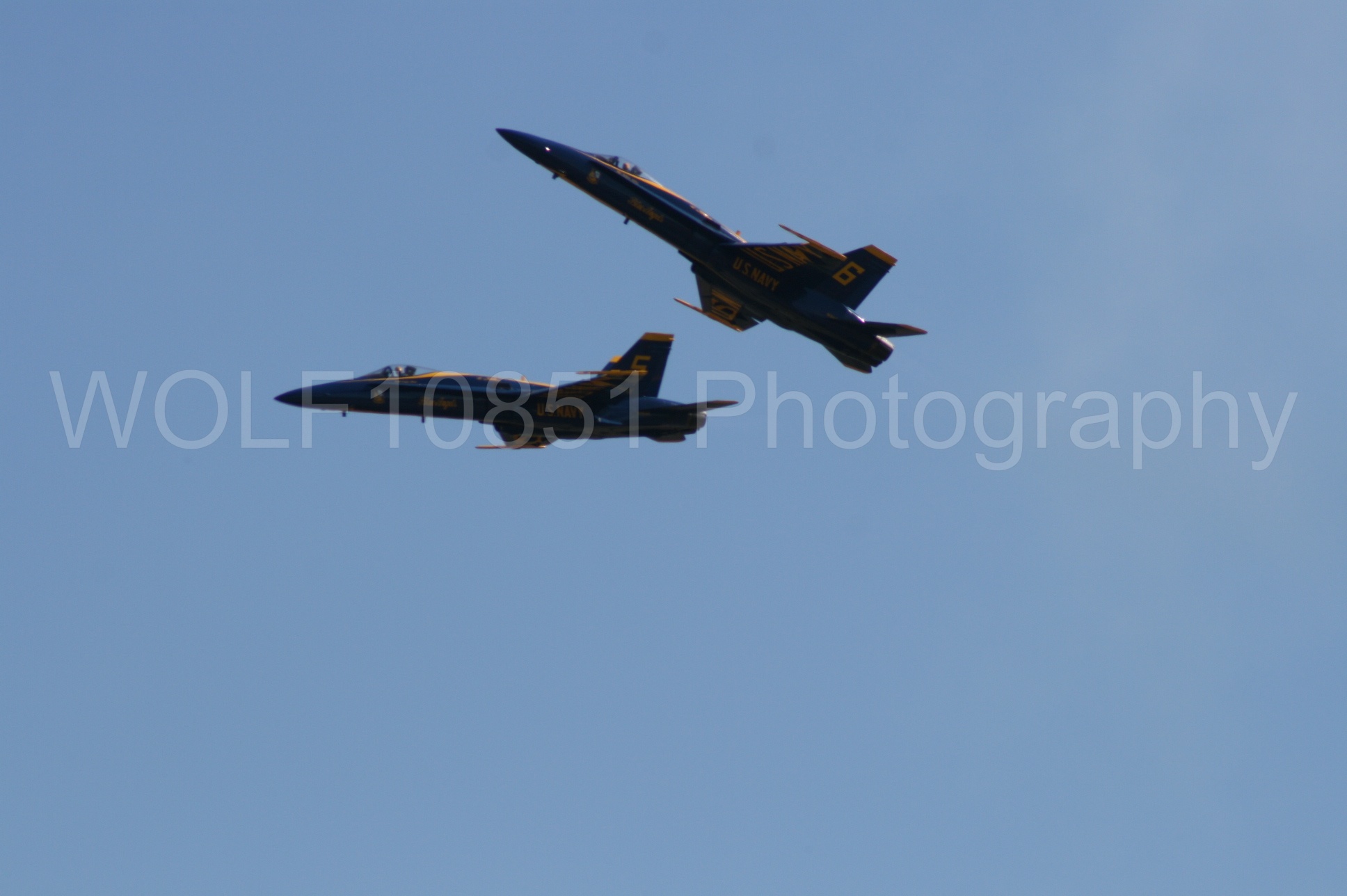 Aviation photography by WOLF10851 featuring California Capital Airshow 2008, F-18 Hornet, Blue Angels, Blue and Gold.