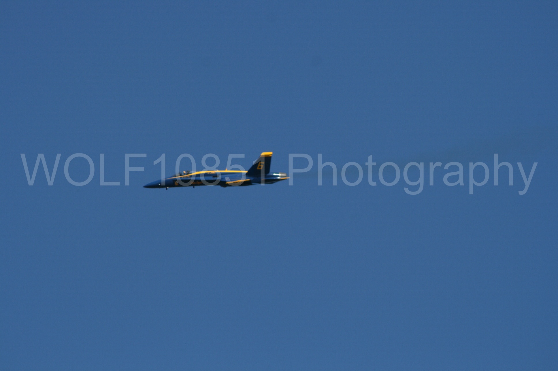 Aviation photography by WOLF10851 featuring California Capital Airshow 2008, F-18 Hornet, Blue Angels, Blue and Gold.