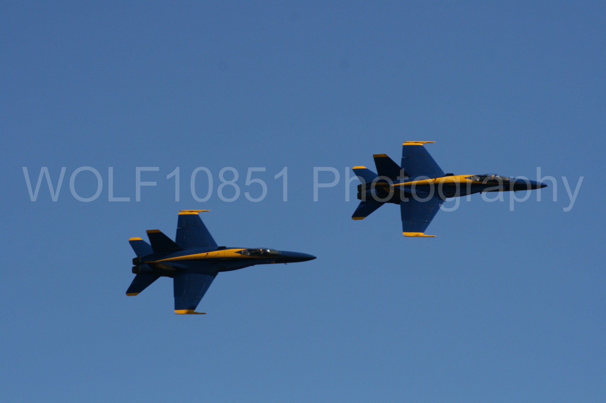 Aviation photography by WOLF10851 featuring California Capital Airshow 2008, F-18 Hornet, Blue Angels, Blue and Gold.
