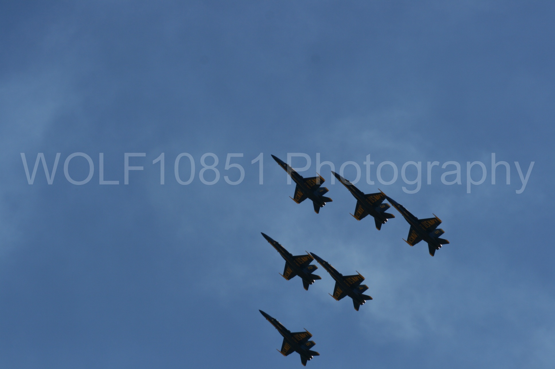 Aviation photography by WOLF10851 featuring California Capital Airshow 2008, F-18 Hornet, Blue Angels, Blue and Gold.