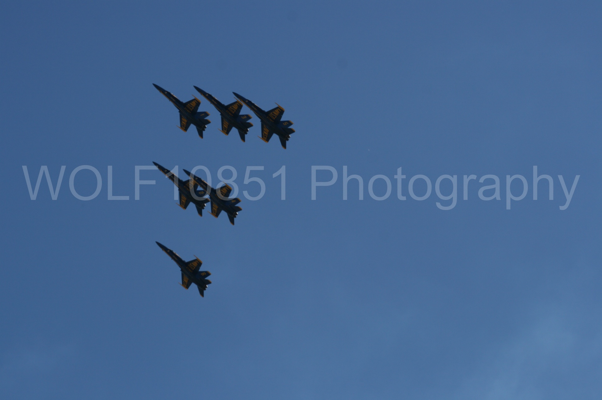 Aviation photography by WOLF10851 featuring California Capital Airshow 2008, F-18 Hornet, Blue Angels, Blue and Gold.