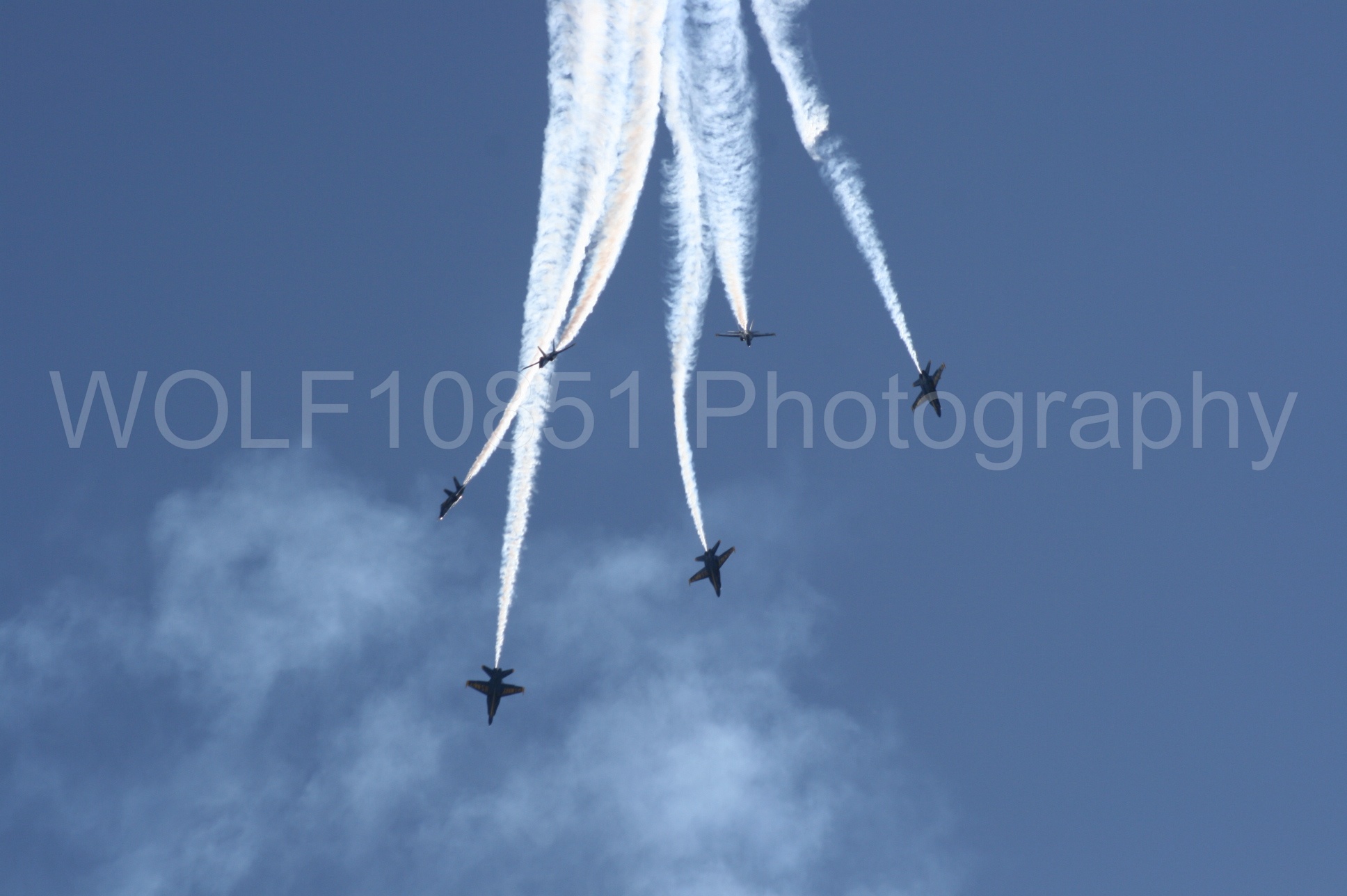 Aviation photography by WOLF10851 featuring California Capital Airshow 2008, F-18 Hornet, Blue Angels, Blue and Gold.