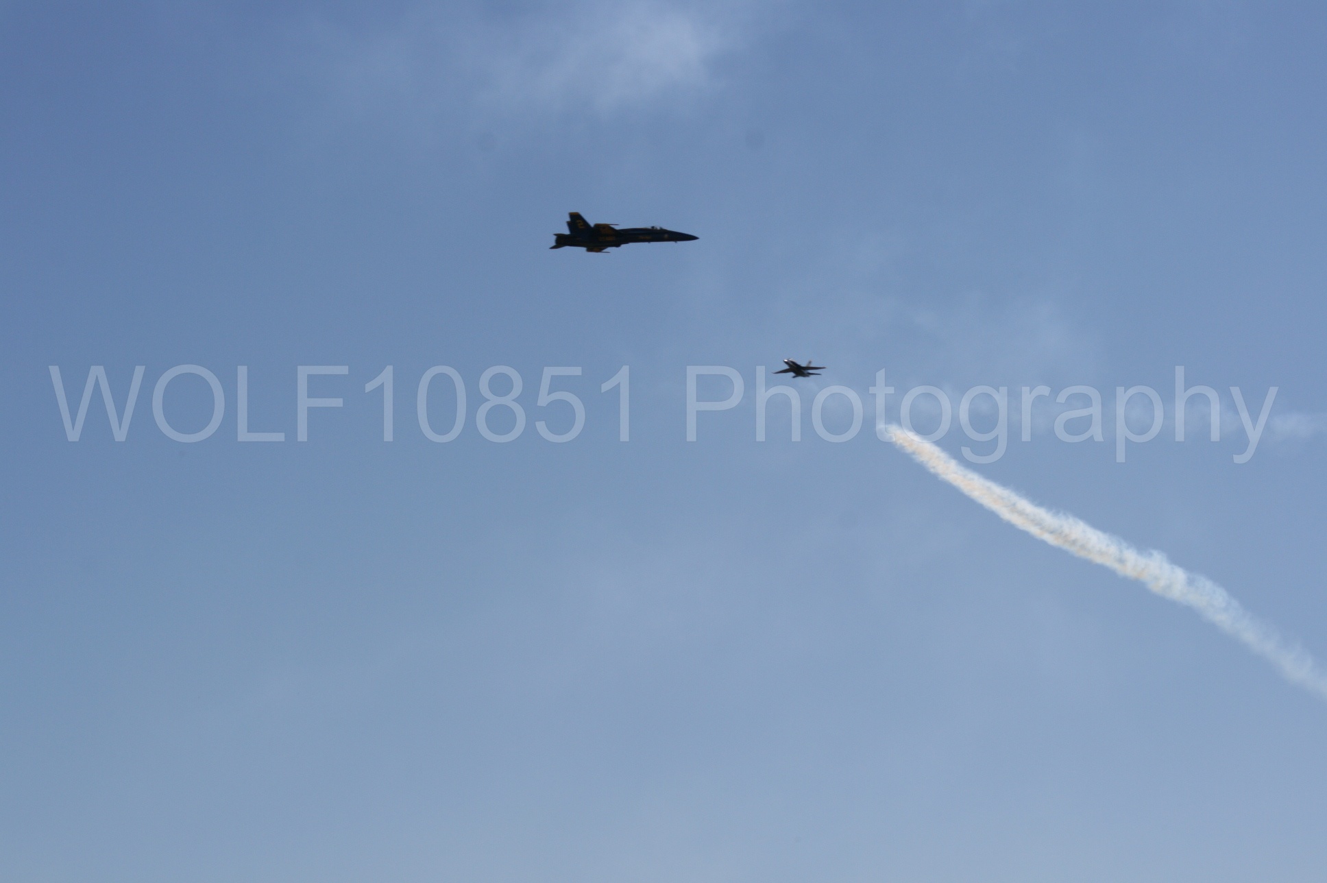 Aviation photography by WOLF10851 featuring California Capital Airshow 2008, F-18 Hornet, Blue Angels, Blue and Gold.