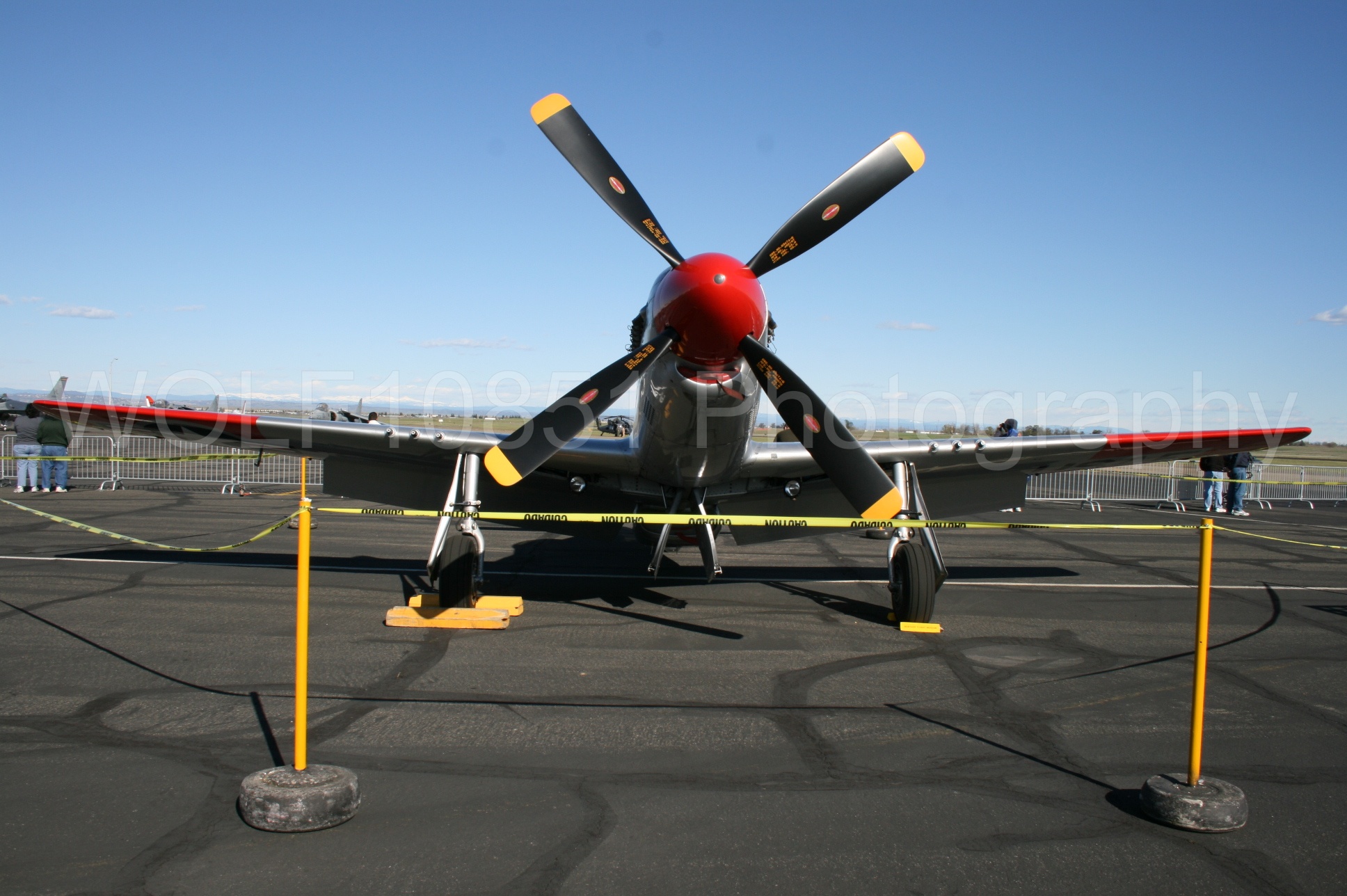 Aviation photography by WOLF10851 featuring Static Display, California Capital Airshow 2008, P-51 Mustang, Val-Halla.