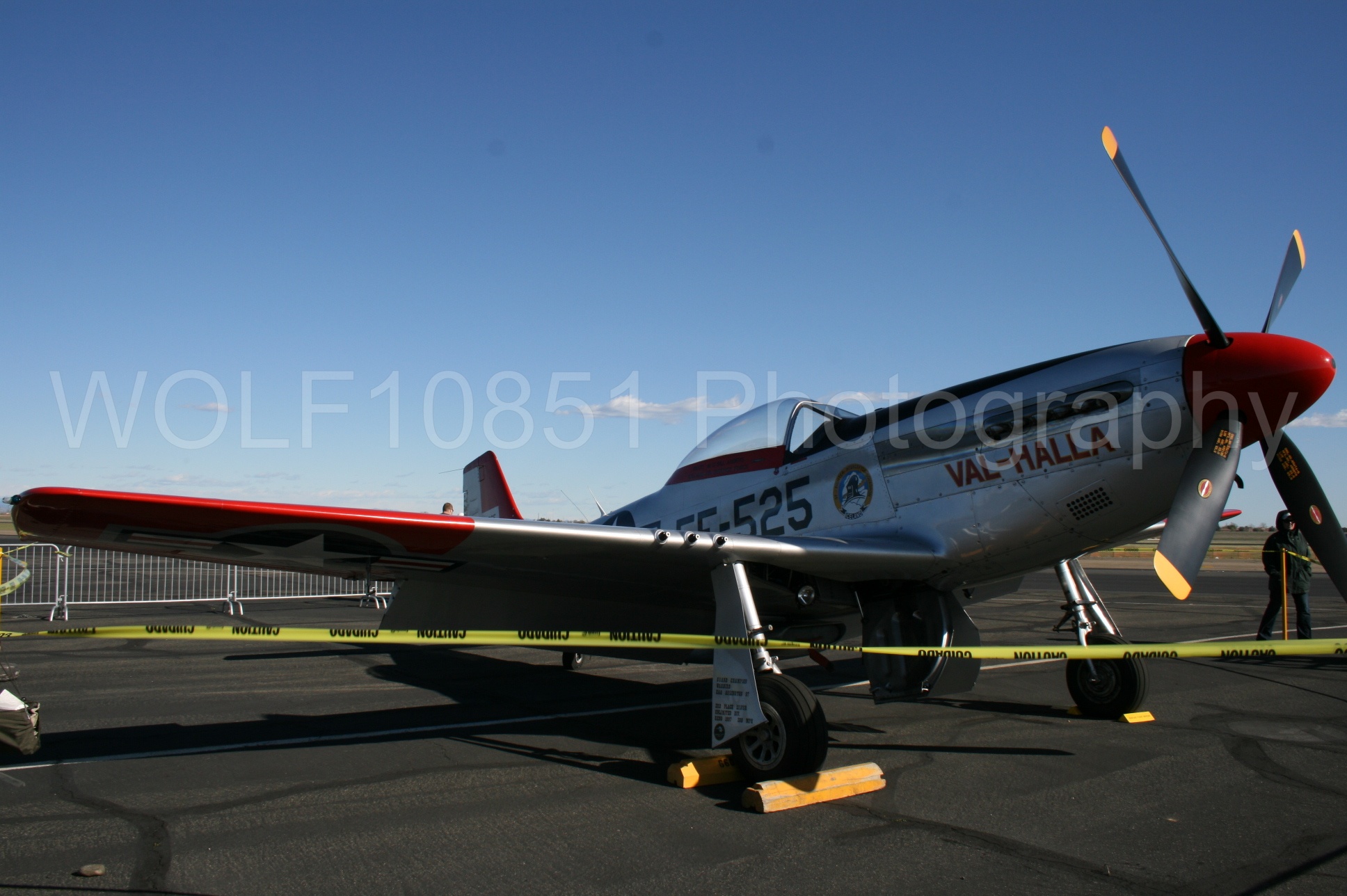 Aviation photography by WOLF10851 featuring Static Display, California Capital Airshow 2008, P-51 Mustang, Val-Halla.