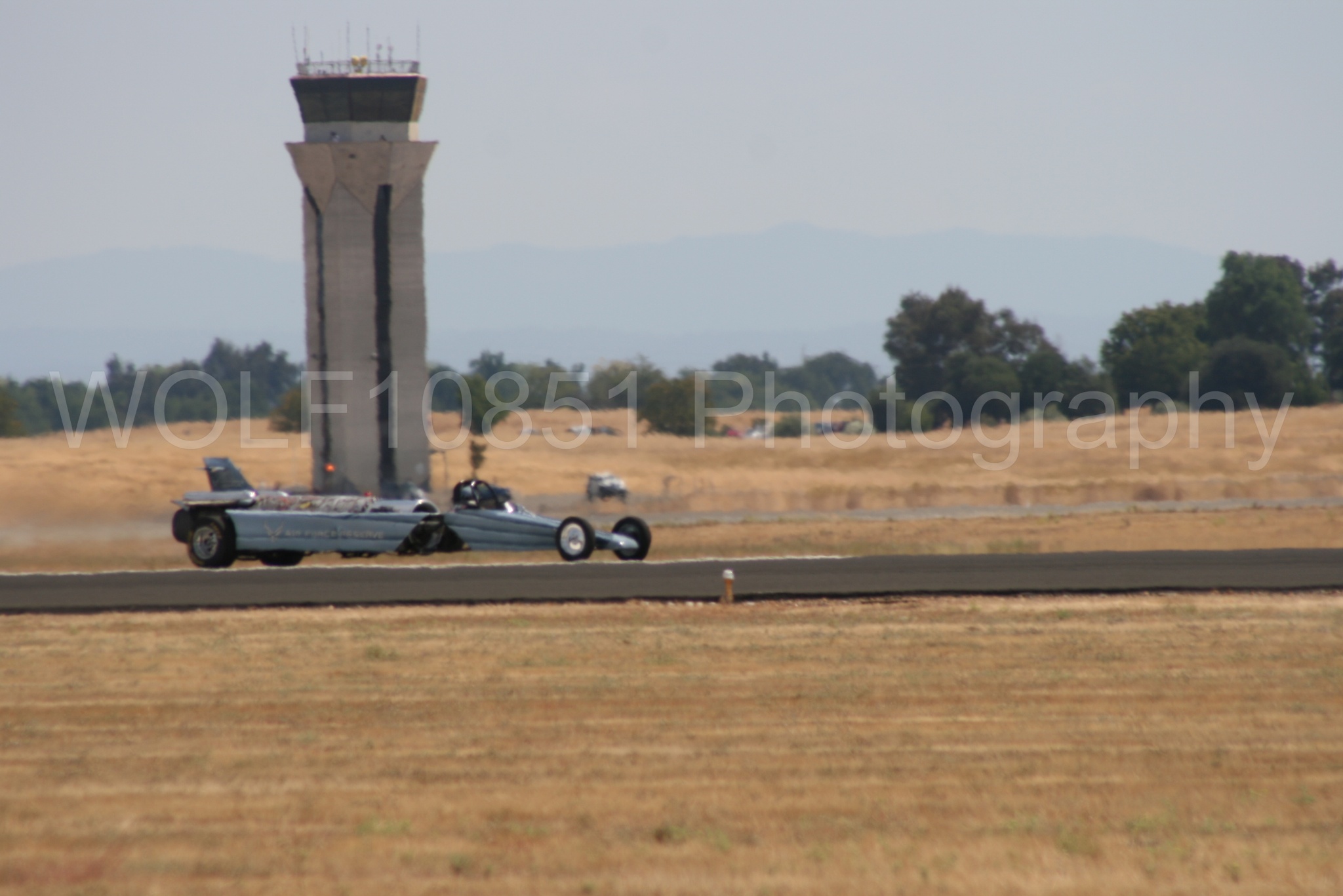 Aviation photography by WOLF10851 featuring California Capital Airshow 2009, Smoke N Thunder Jet Car, Bill Braack, Smoke N Thunder.