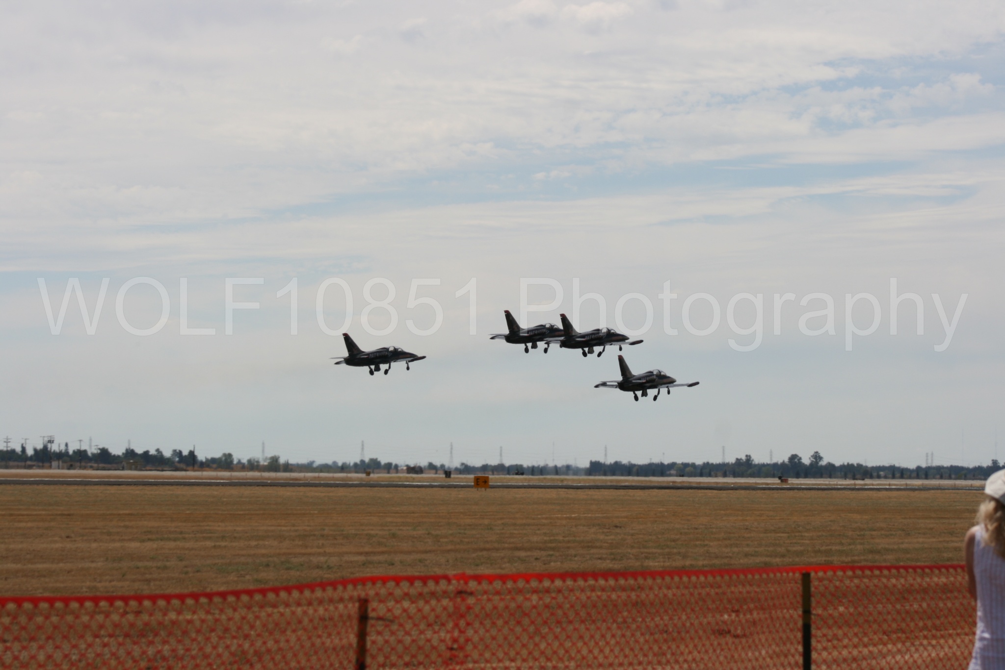Aviation photography by WOLF10851 featuring California Capital Airshow 2009, L-39 Albatros, The Patriots Jet Demonstration Team, All Black Red lettering.