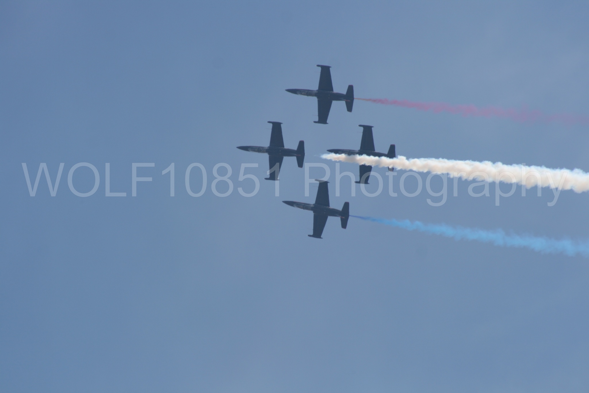 Aviation photography by WOLF10851 featuring California Capital Airshow 2009, L-39 Albatros, The Patriots Jet Demonstration Team.