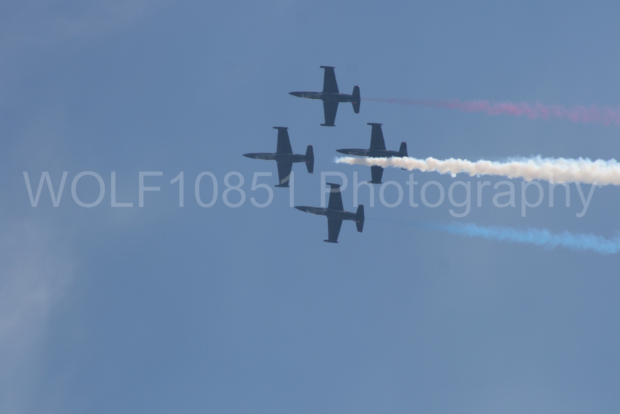 Aviation photography by WOLF10851 featuring California Capital Airshow 2009, L-39 Albatros, The Patriots Jet Demonstration Team.
