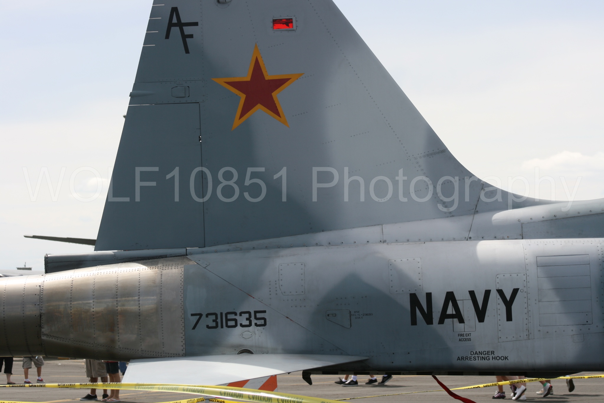 Aviation photography by WOLF10851 featuring Static Display, F-5 Tiger 2, California Capital Airshow 2009.