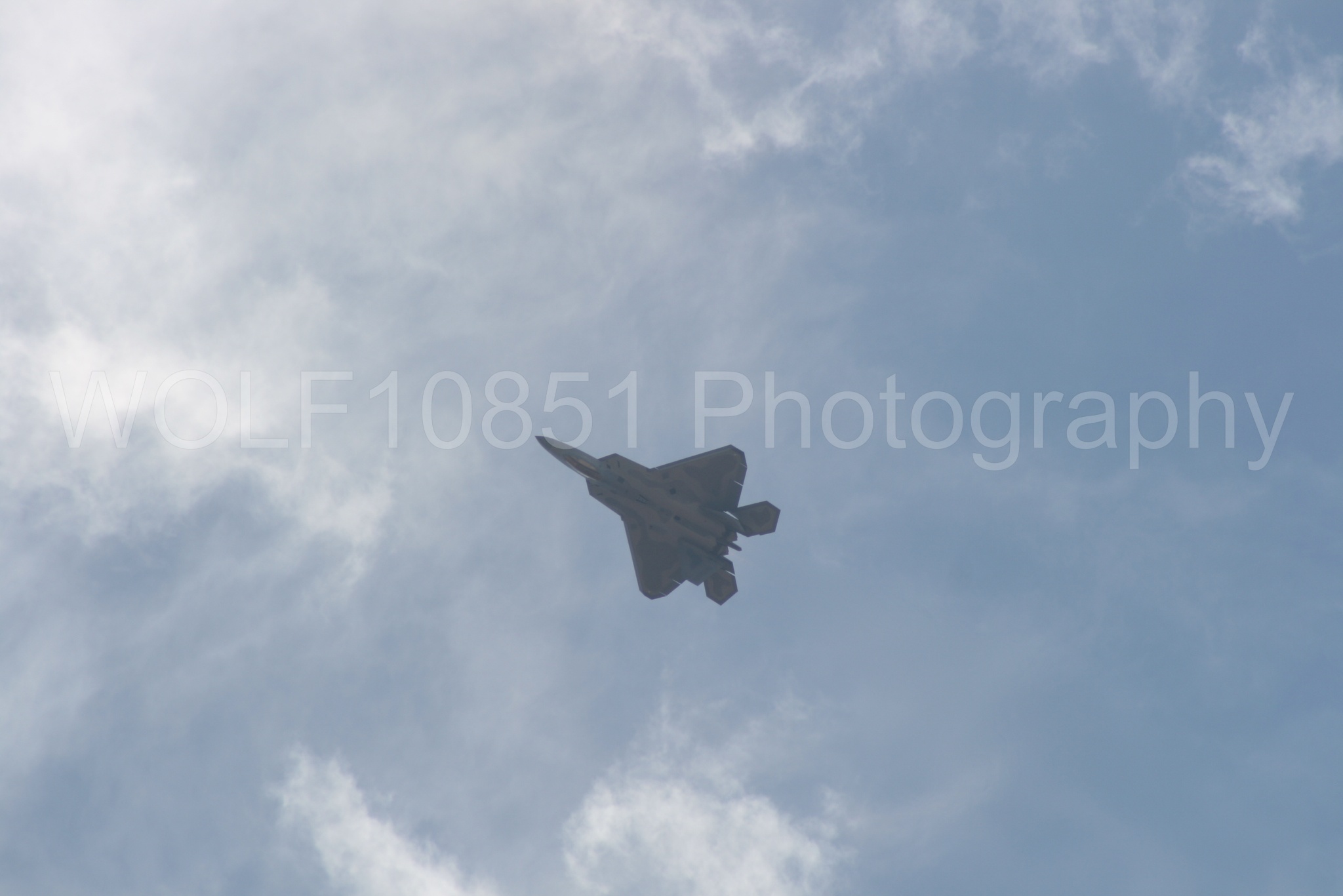 Aviation photography by WOLF10851 featuring California Capital Airshow 2009, F-22 Raptor, Raptor Demo Team.
