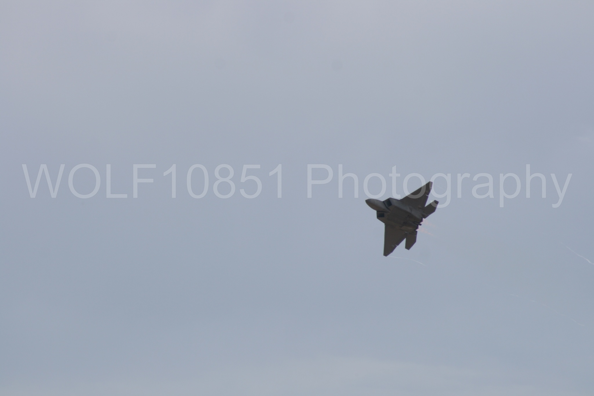 Aviation photography by WOLF10851 featuring California Capital Airshow 2009, F-22 Raptor, Raptor Demo Team.