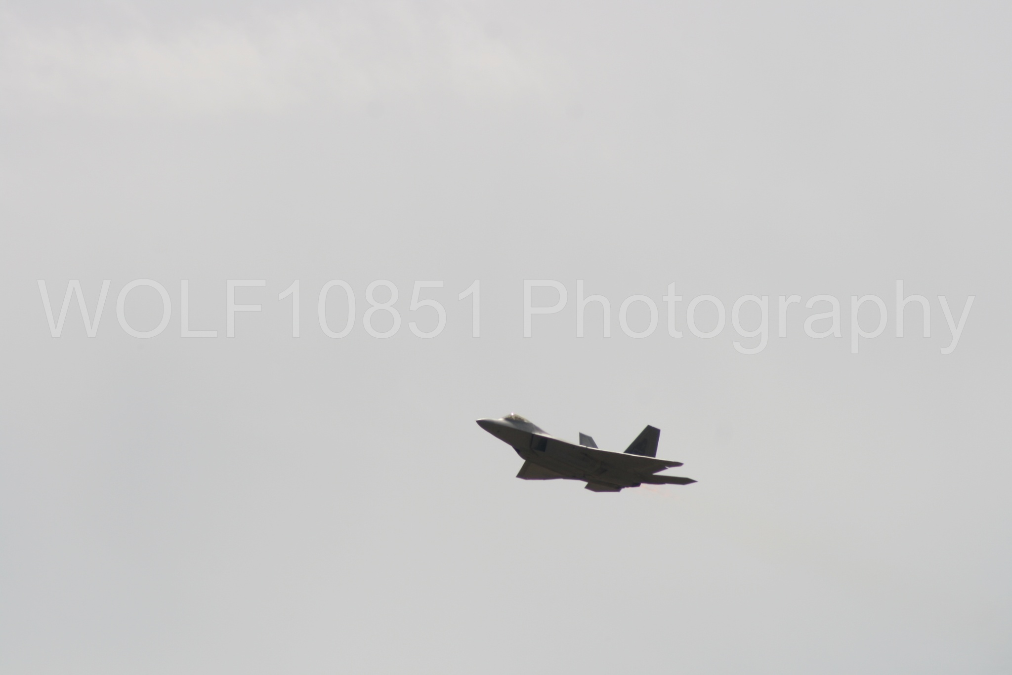 Aviation photography by WOLF10851 featuring California Capital Airshow 2009, F-22 Raptor, Raptor Demo Team.