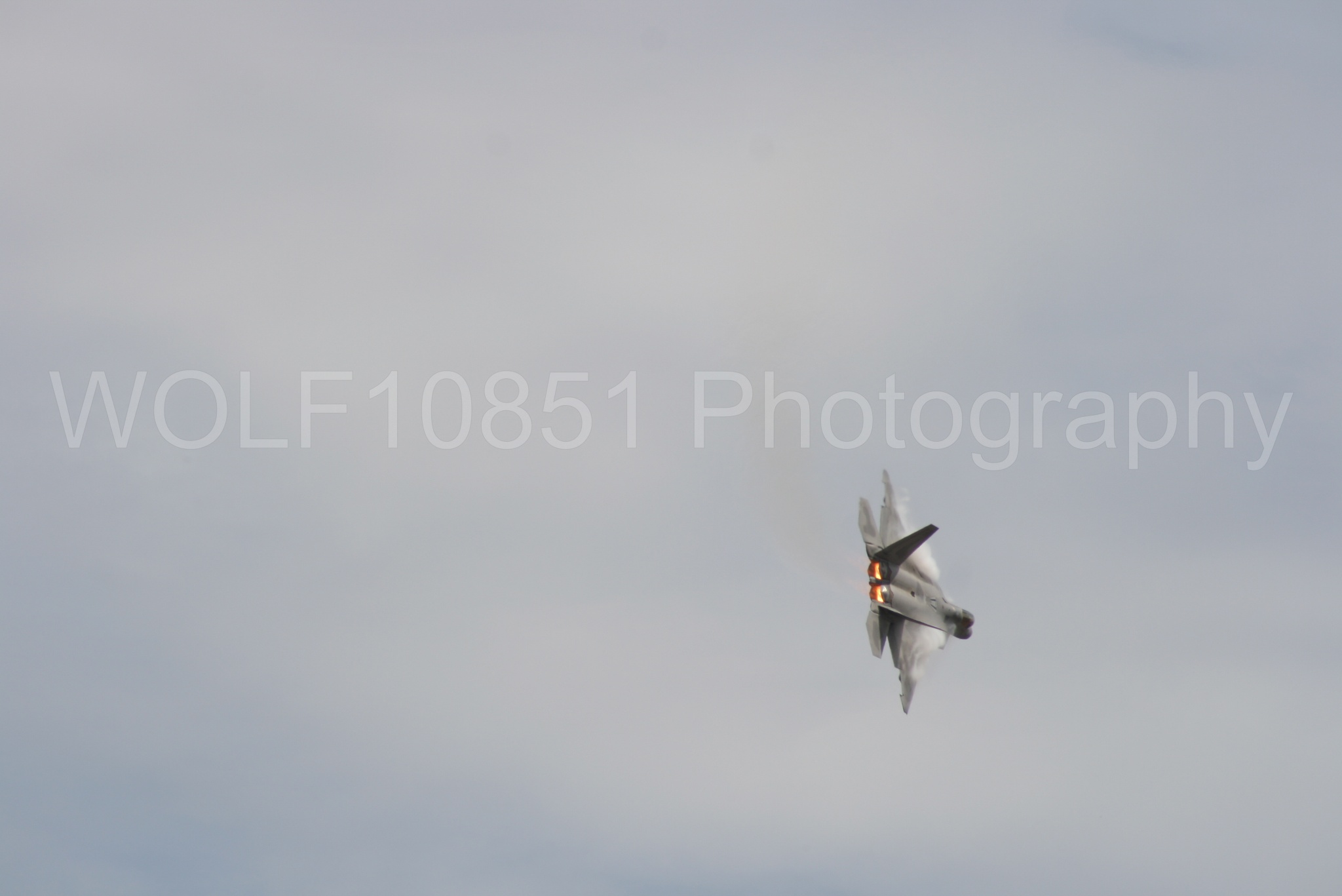 Aviation photography by WOLF10851 featuring California Capital Airshow 2009, F-22 Raptor, Raptor Demo Team.