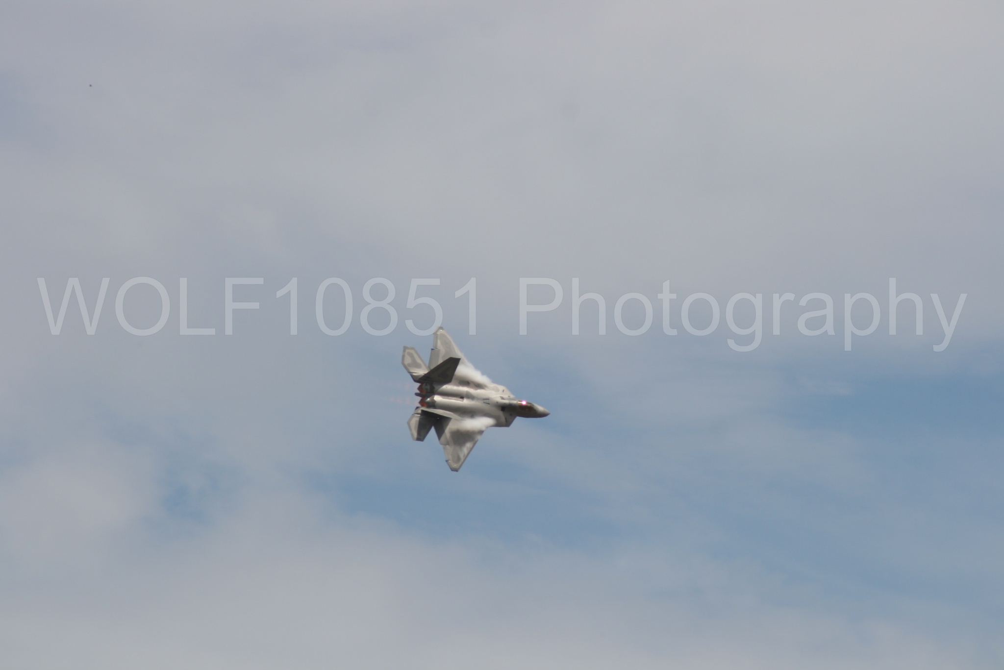 Aviation photography by WOLF10851 featuring California Capital Airshow 2009, F-22 Raptor, Raptor Demo Team.