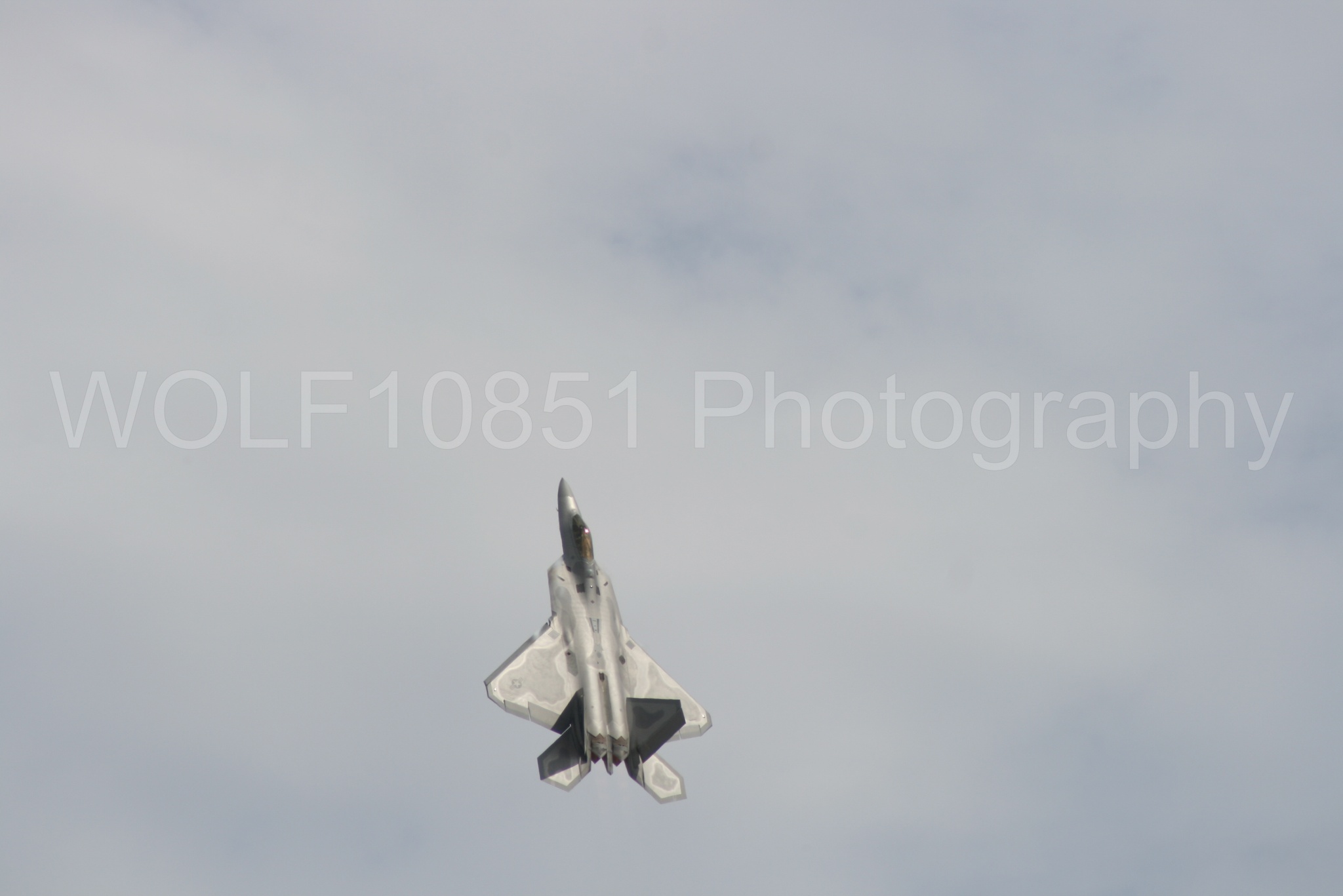 Aviation photography by WOLF10851 featuring California Capital Airshow 2009, F-22 Raptor, Raptor Demo Team.