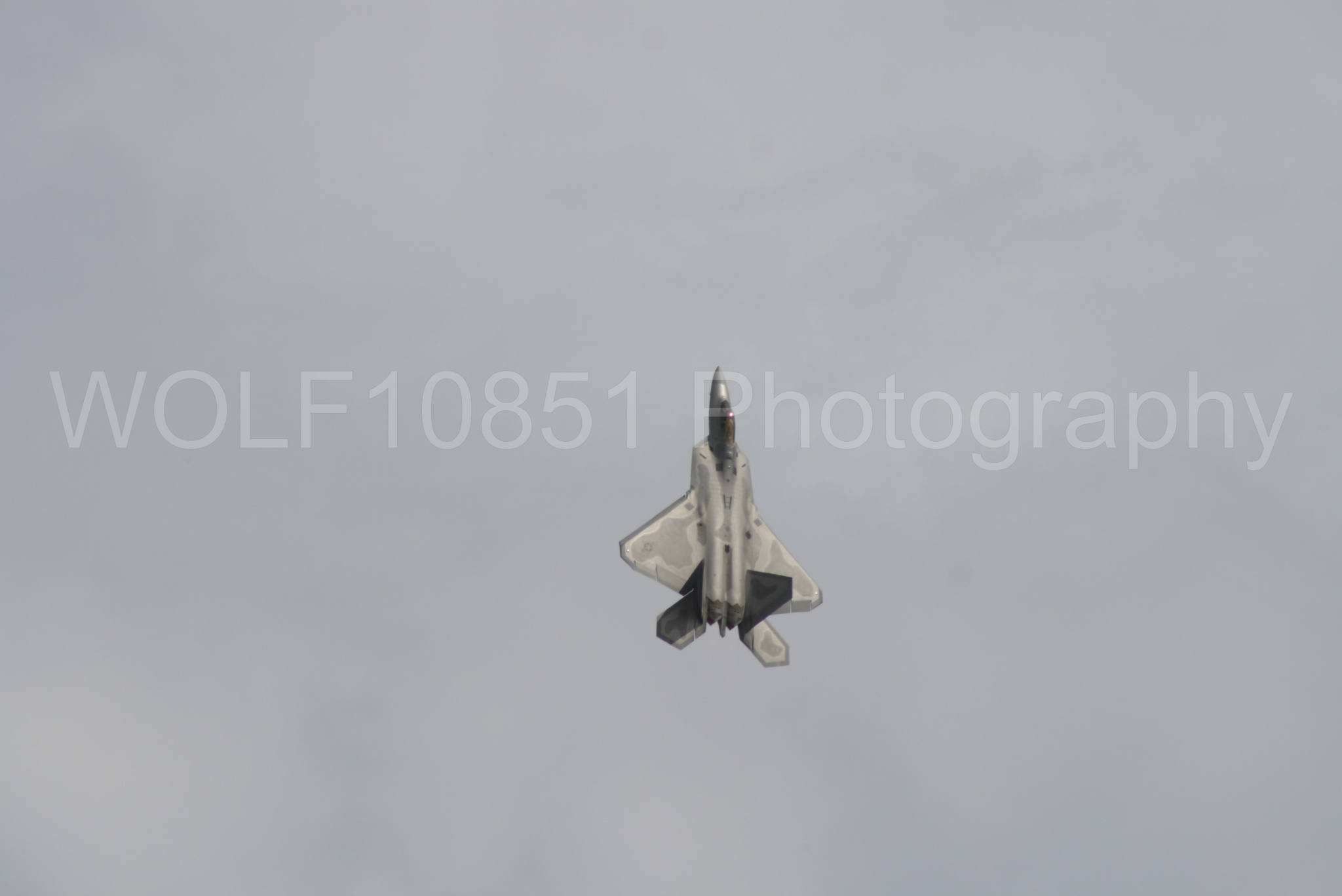 Aviation photography by WOLF10851 featuring California Capital Airshow 2009, F-22 Raptor, Raptor Demo Team.