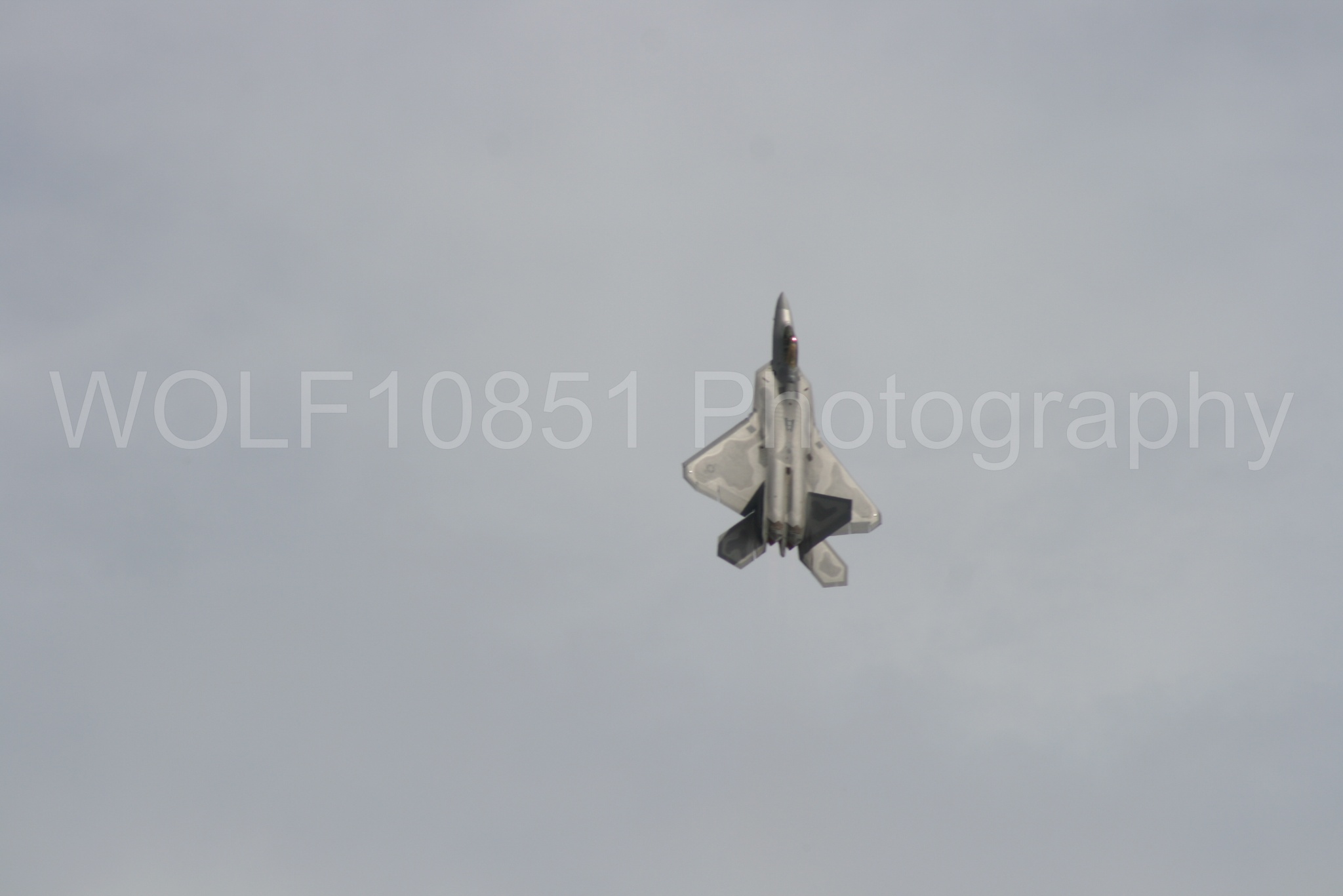 Aviation photography by WOLF10851 featuring California Capital Airshow 2009, F-22 Raptor, Raptor Demo Team.