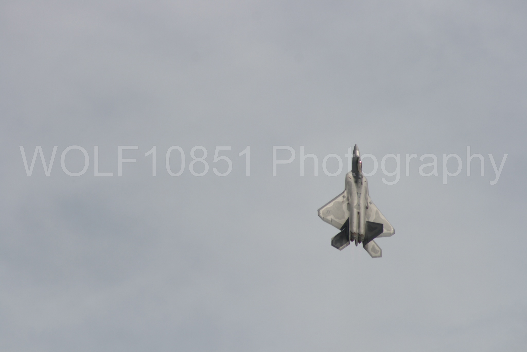 Aviation photography by WOLF10851 featuring California Capital Airshow 2009, F-22 Raptor, Raptor Demo Team.