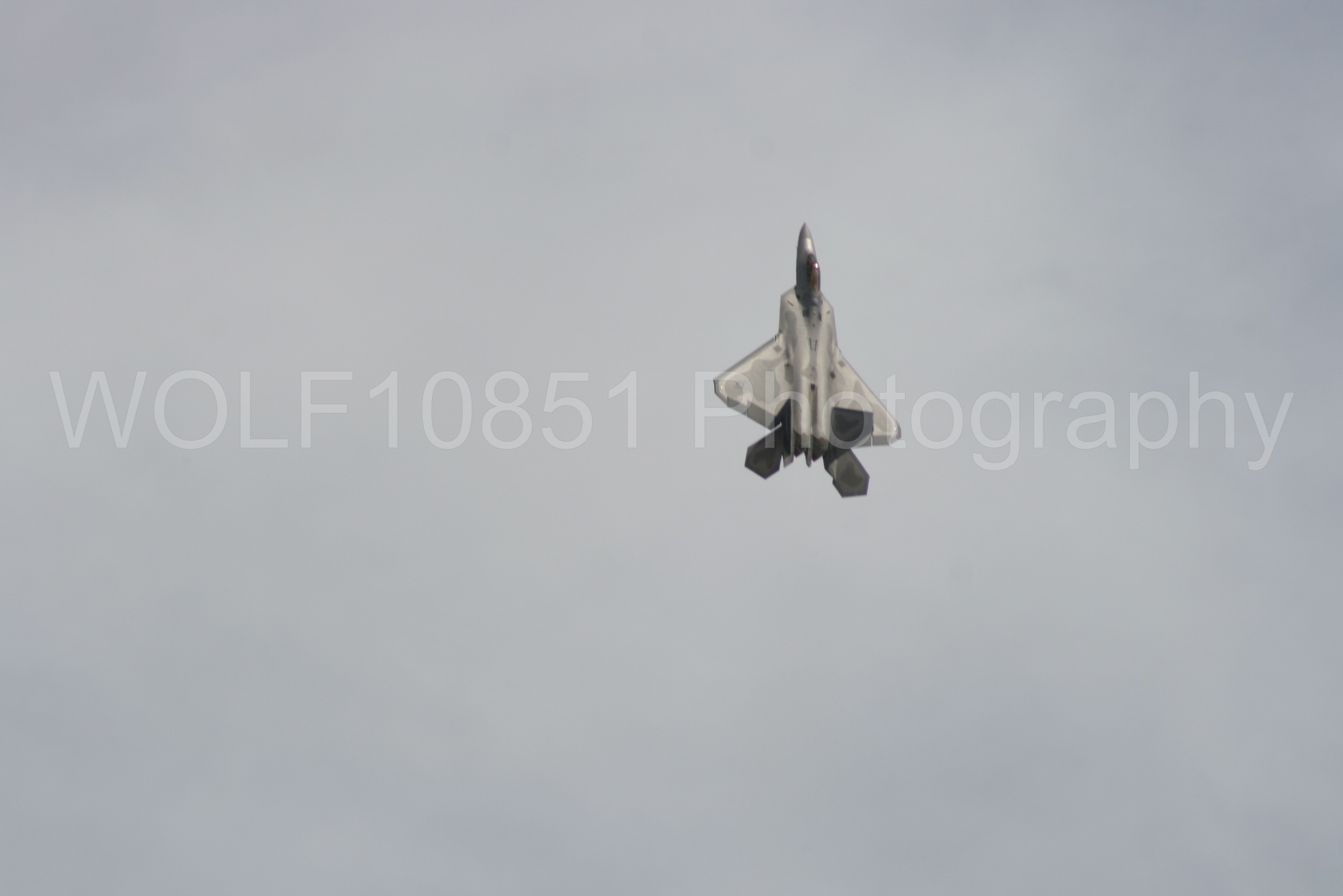 Aviation photography by WOLF10851 featuring California Capital Airshow 2009, F-22 Raptor, Raptor Demo Team.