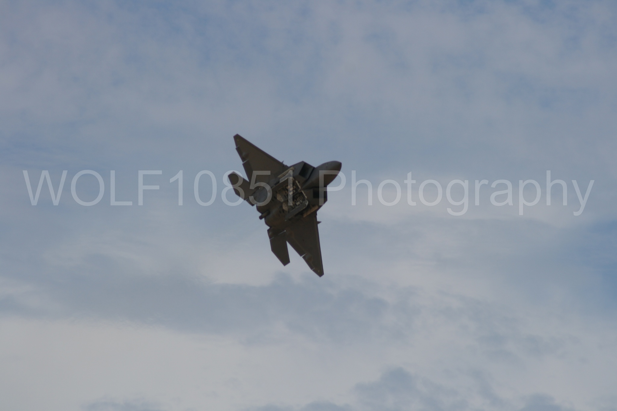 Aviation photography by WOLF10851 featuring California Capital Airshow 2009, F-22 Raptor, Raptor Demo Team.