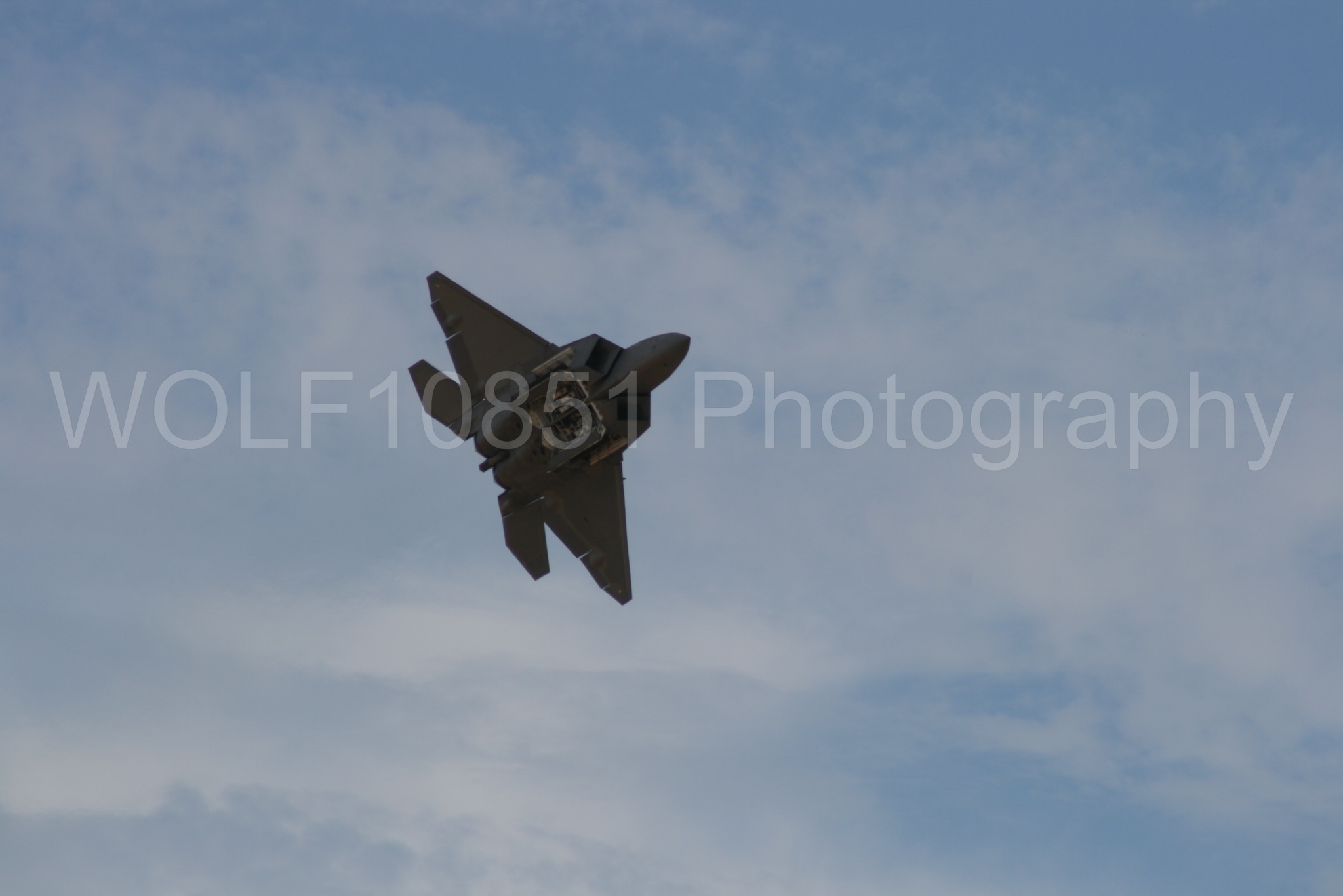 Aviation photography by WOLF10851 featuring California Capital Airshow 2009, F-22 Raptor, Raptor Demo Team.