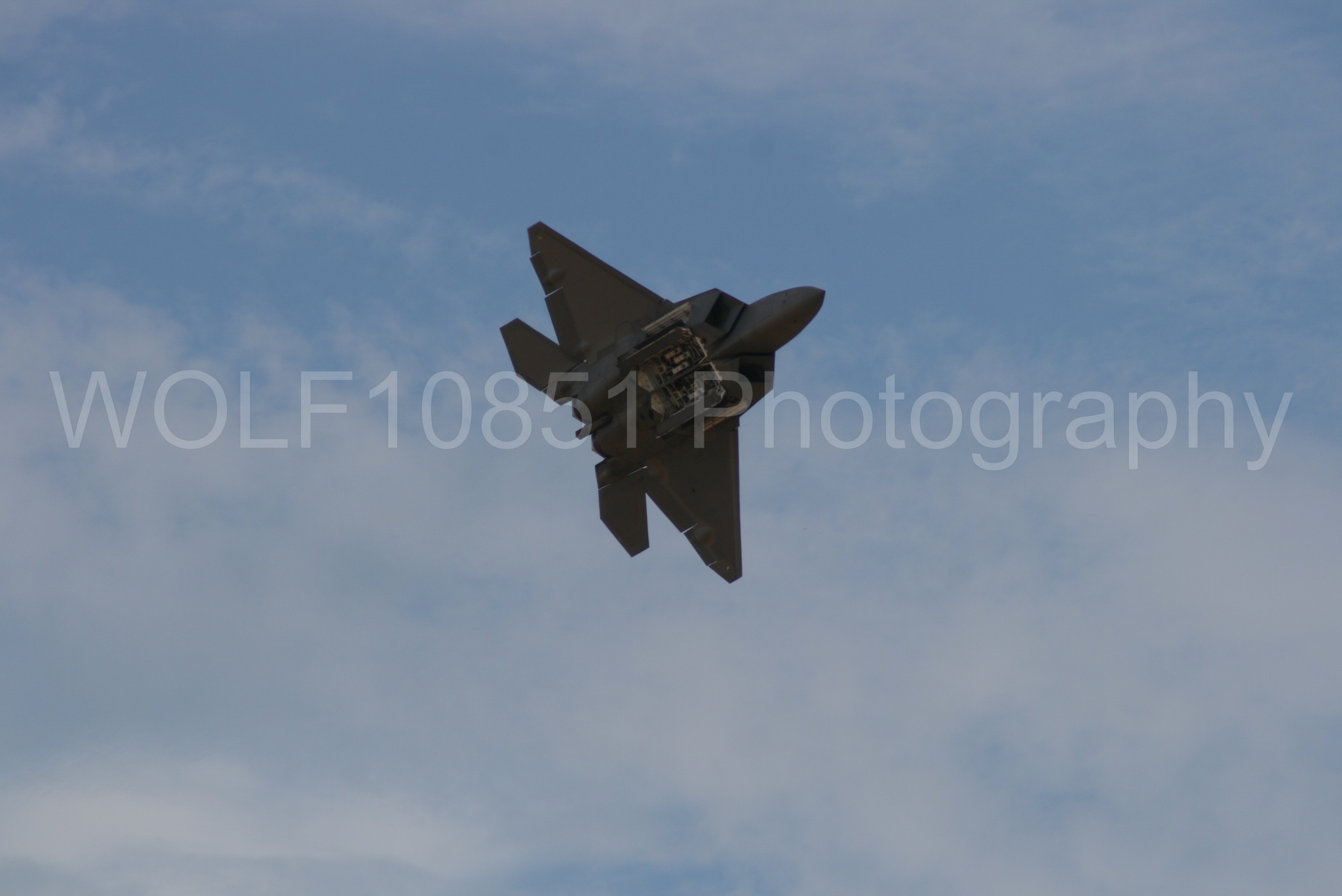 Aviation photography by WOLF10851 featuring California Capital Airshow 2009, F-22 Raptor, Raptor Demo Team.